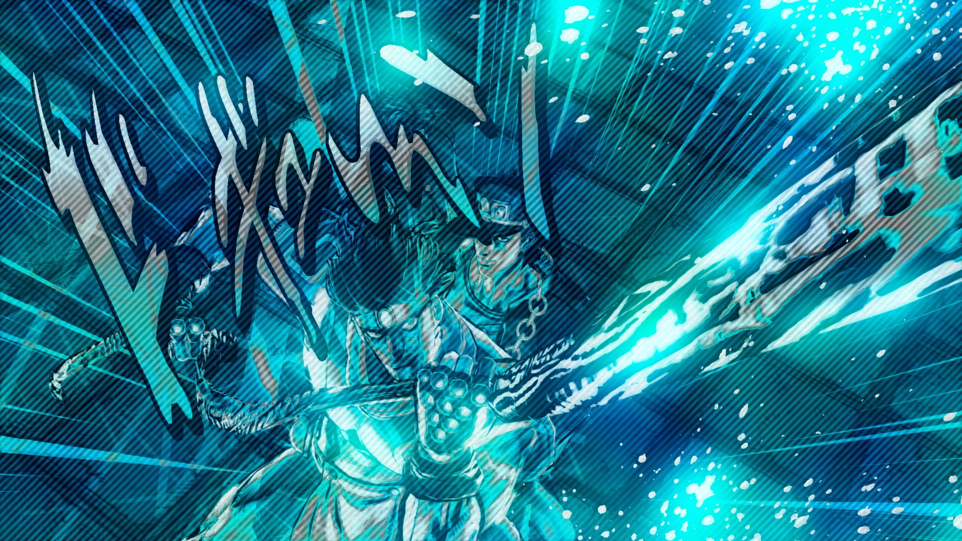 Jotaro Kujo, 1080P, Star Platinum, JoJos Bizarre Adventure, JoJos Bizarre Adventure: Stardust Crusaders, HD Wallpaper