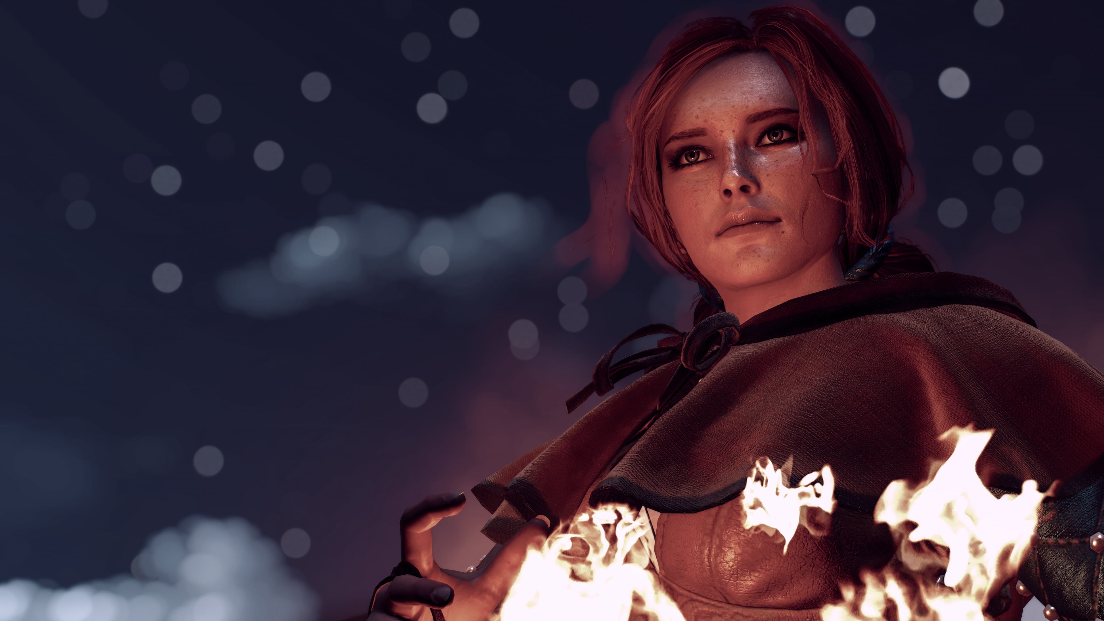 The Witcher 3: Wild Hunt, The Witcher, 4K, Triss Merigold, HD Wallpaper