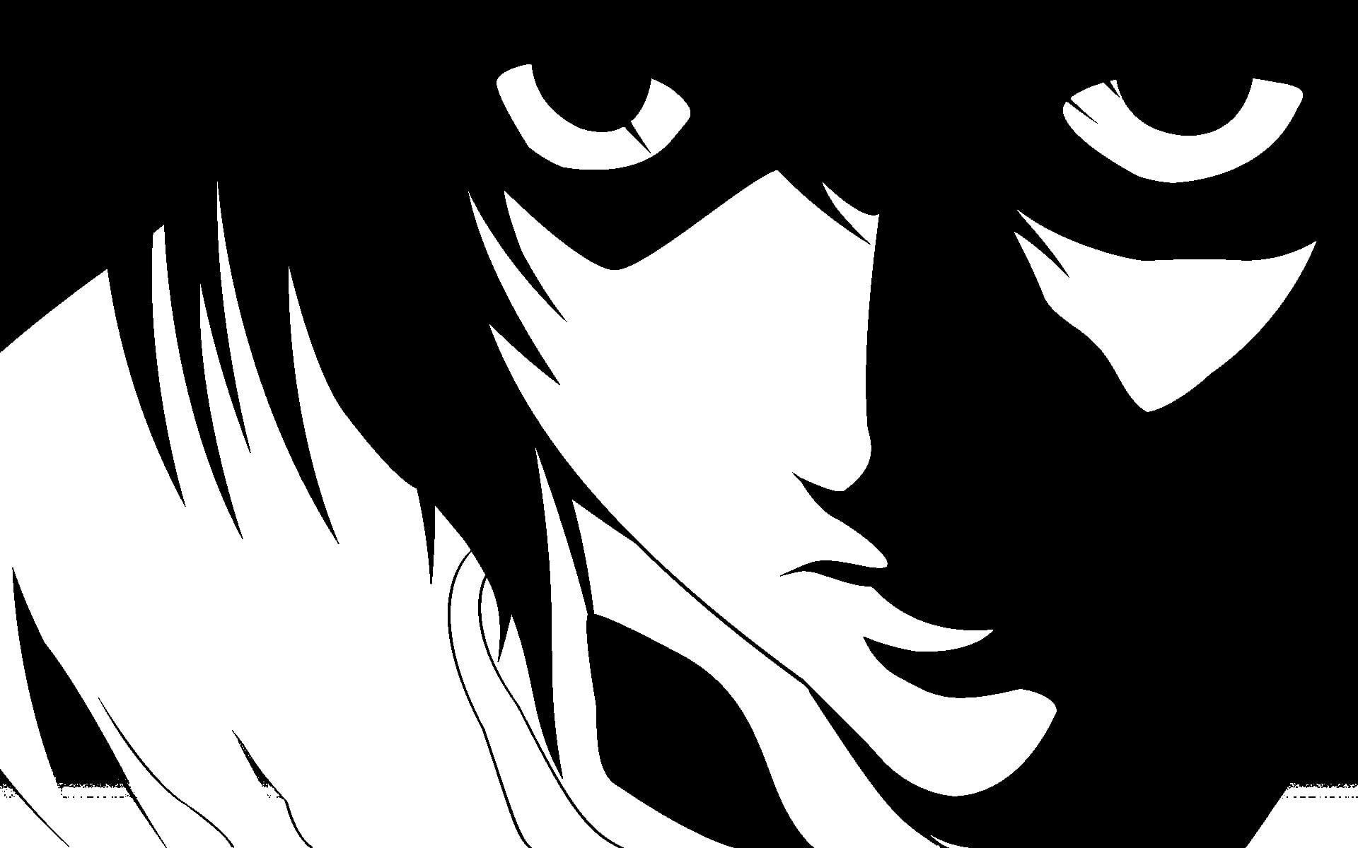 representation, anime, full frame, indoors, Death Note, art and craft, nature, no people, close-up, 1080P, Lawliet L, wallpaer, animal, bird, black color, HD Wallpaper