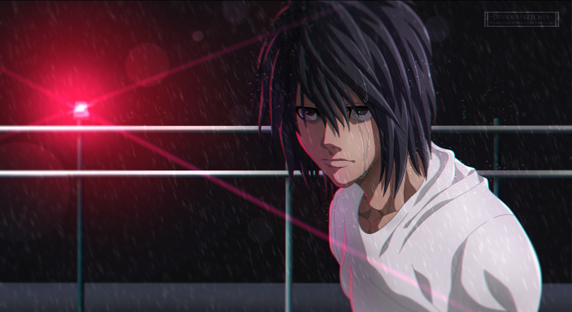 L (Death Note), 1080P, Death Note, Anime, HD Wallpaper