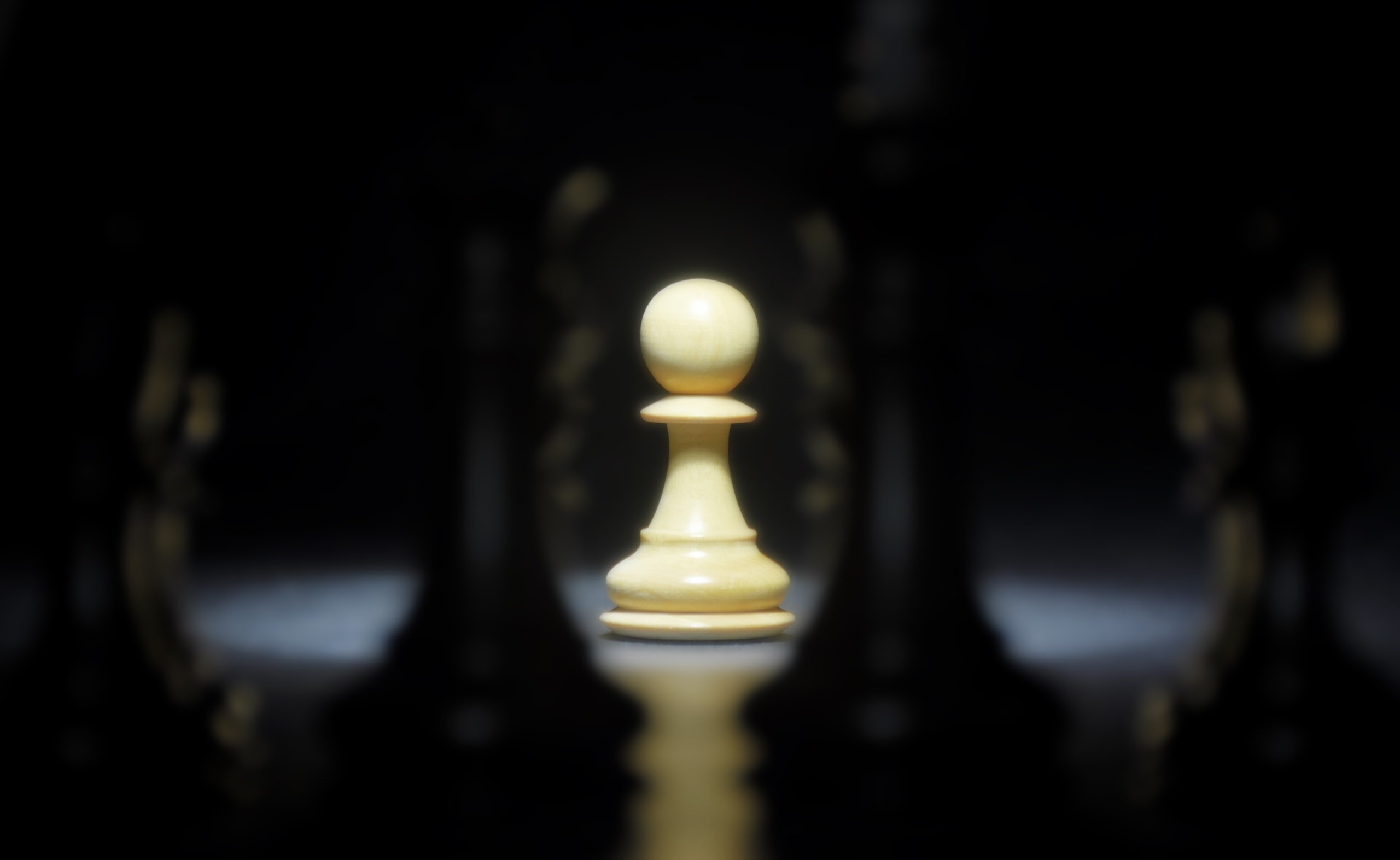 reflection, still life, board game, Game, chess piece, leisure activity, arts culture and entertainment, dark, lighting equipment, indoors, beige, Games, HD Wallpaper