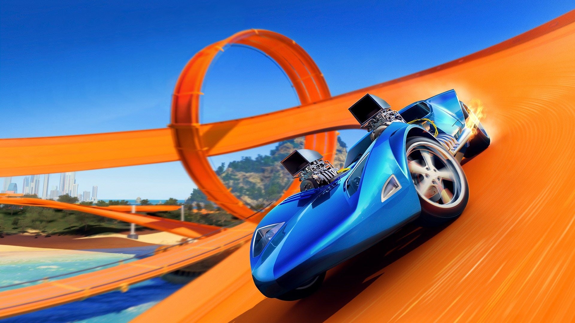 wheels, shadow, motion, transportation, mill, 1080P, racer, water, twin, travel, clear sky, no people, wheel, day, nature, mode of transportation, sky, HD Wallpaper