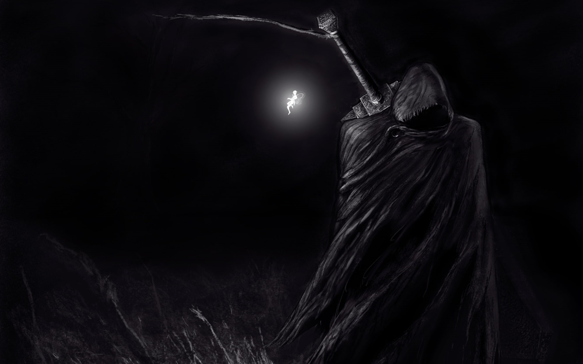 dark, Berserk, 1080P, Guts, HD Wallpaper