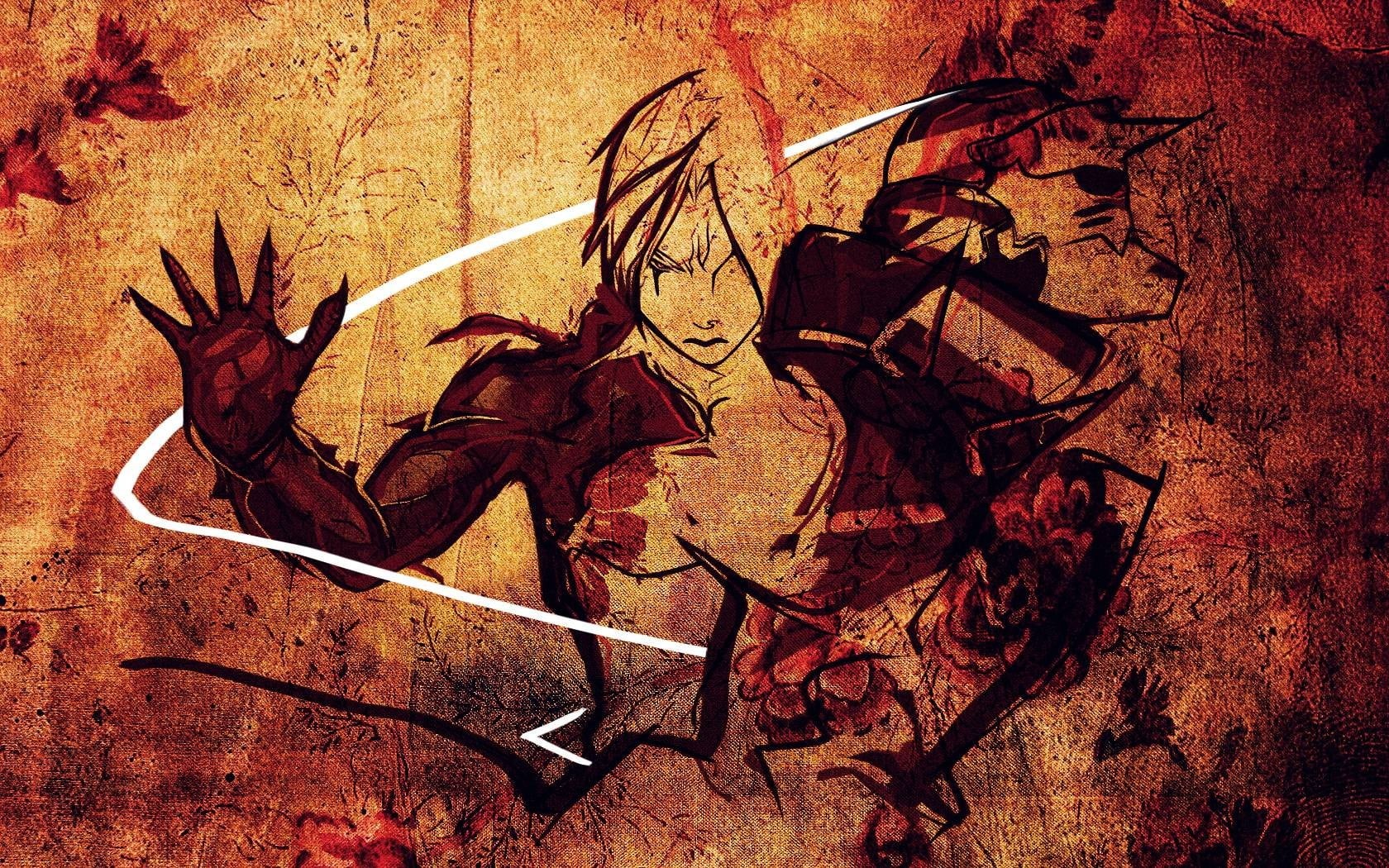 close-up, bone, creativity, directly above, full, plant part, plant, day, nature, outdoors, autumn, Elric Alphonse, no people, change, fan, anime, art and craft, HD Wallpaper