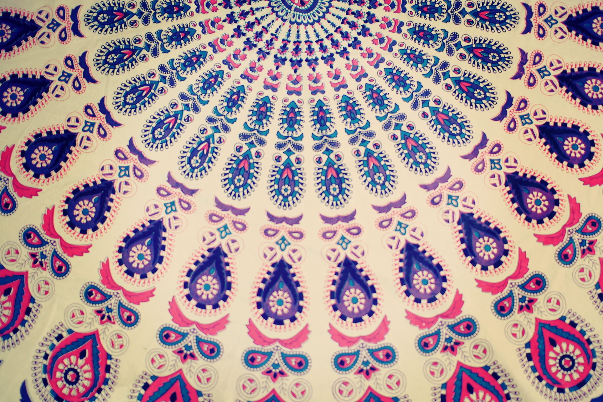 biology, design, white, no people, cultures, pink, indoors, mandala, close-up, art and craft, blue, fashion, textile, high angle view, full frame, islam, HD Wallpaper