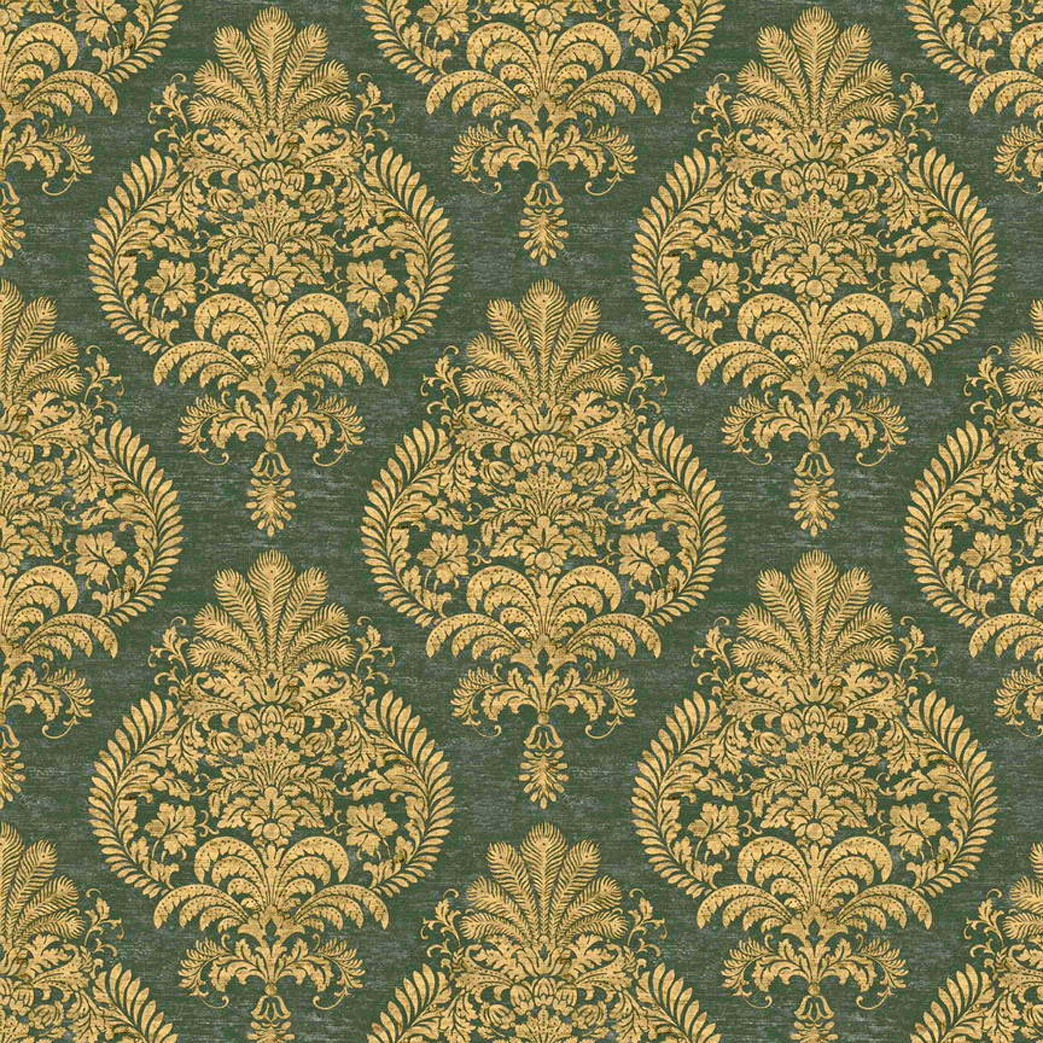 indoors, floral, pattern, no people, art and craft, craft, textile, wall - building feature, food, decor, color, green color, backgrounds, background, old-fashioned, Phone HD Wallpaper