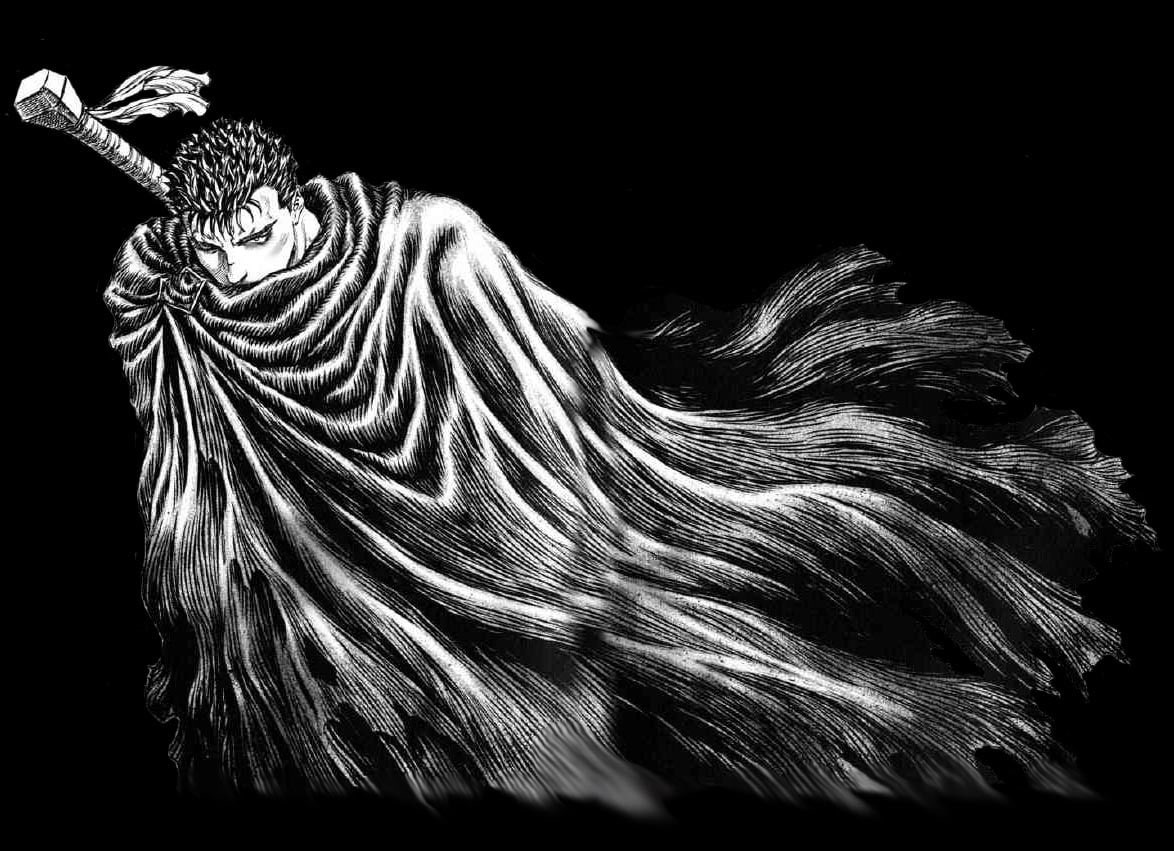 Kentaro Miura, Berserk, 480P, Guts, manga, HD Wallpaper