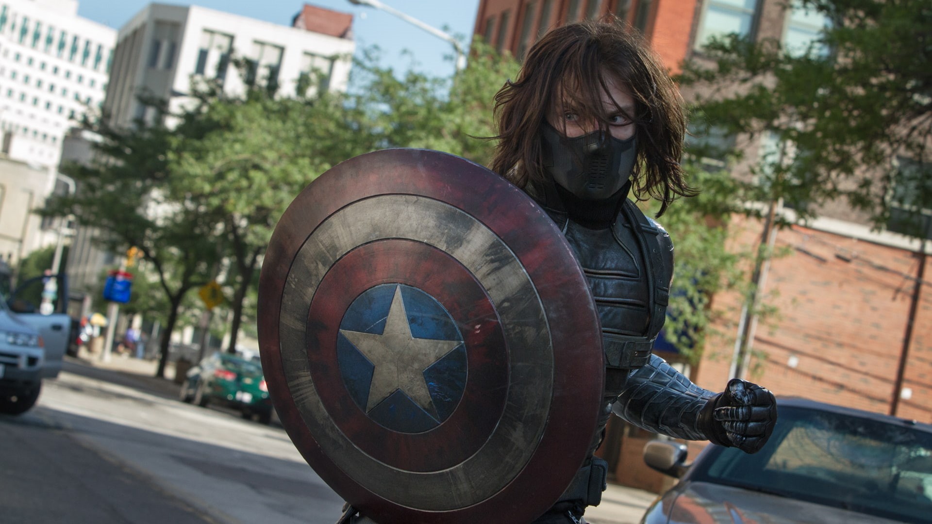 soldier, shield, the, movies, america, marvel, hd, barnes, captain, bucky, 1080P, winter, HD Wallpaper