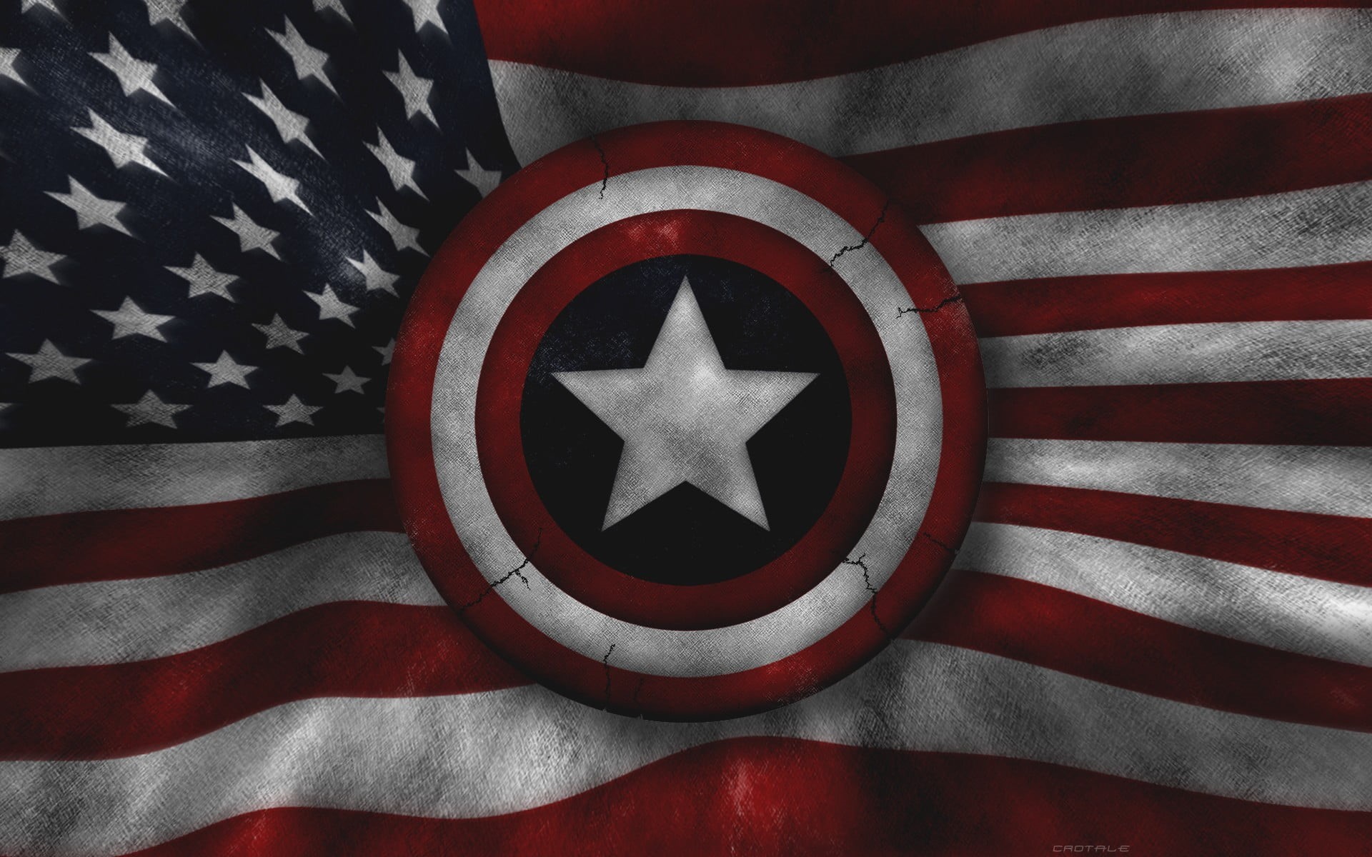 close-up, digital, freedom, shape, national icon, captain, flag, white color, striped, indoors, Captain America, star shape, no people, textile, HD Wallpaper