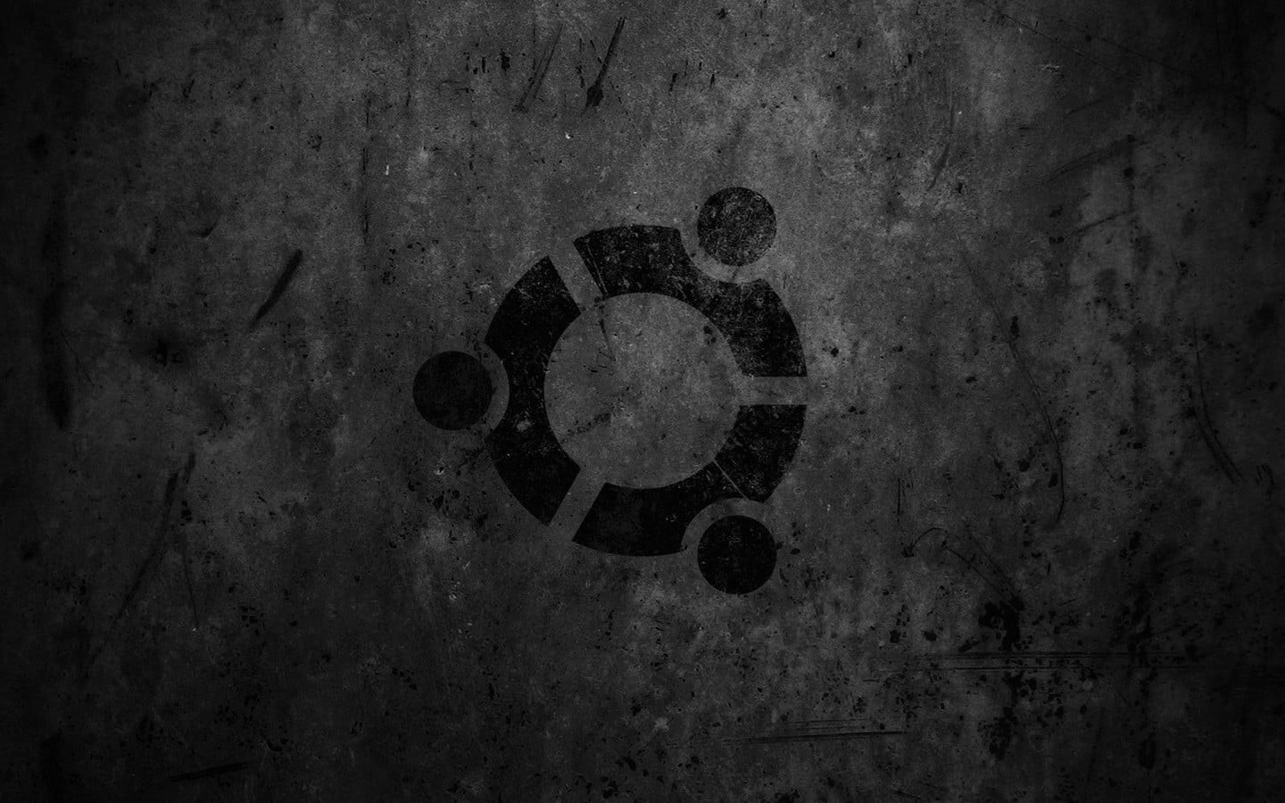 720P, Ubuntu, logo, textured, geometric shape, close-up, circle, metal, day, shape, road, symbol, sign, communication, outdoors, representation, creativity, HD Wallpaper