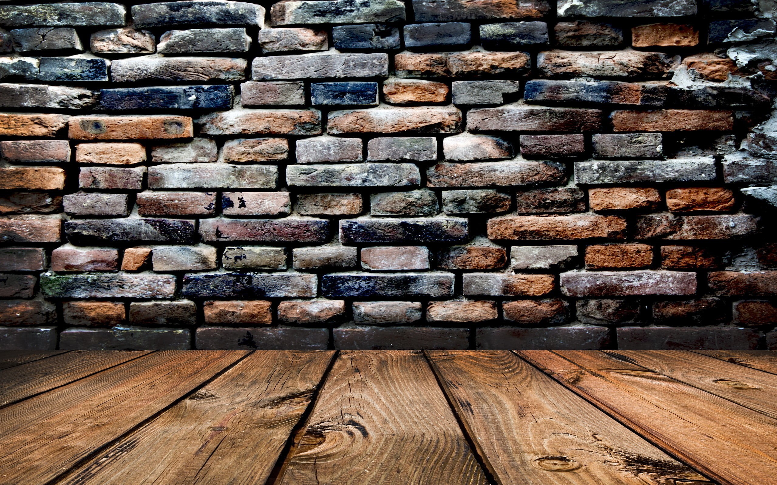 built structure, brick, pattern, 2K, brown, bricks, stone wall, wood, arrangement, wall - building feature, day, full frame, no people, wooden, wood - material, HD Wallpaper