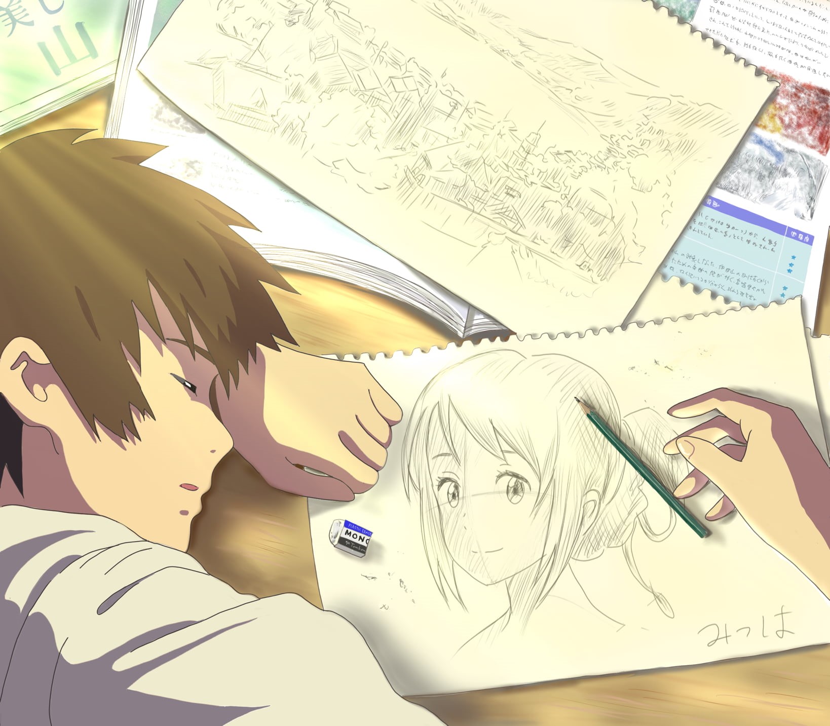 brown, human representation, women, book, publication, anime, no people, females, still life, education, communication, representation, haired, paper, adult, HD Wallpaper