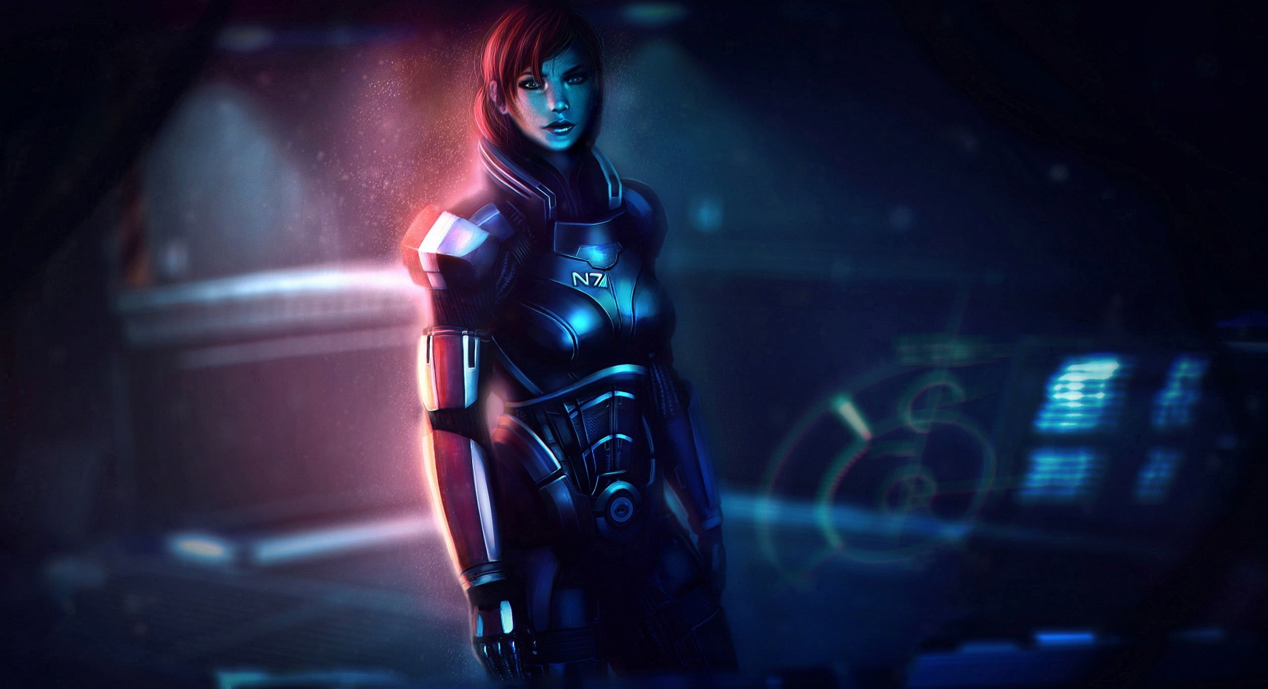 light - natural phenomenon, imagination, illuminated, art, cyberspace, human representation, nightlife, figurine, night, indoors, dark, cyborg, HD Wallpaper