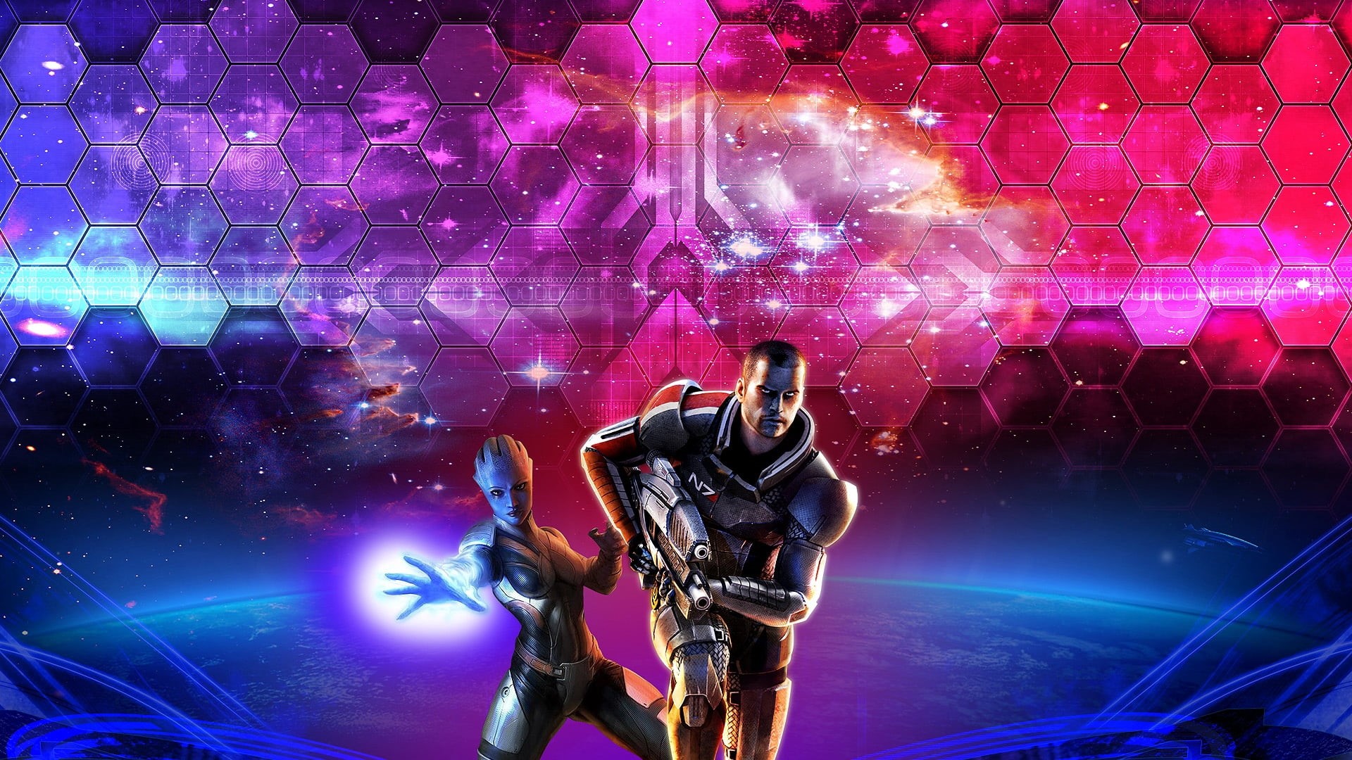 fantasy, music, arts culture and entertainment, science, people, space, lighting equipment, illustration, shepard, application, robot, game, abstract, backgrounds, HD Wallpaper