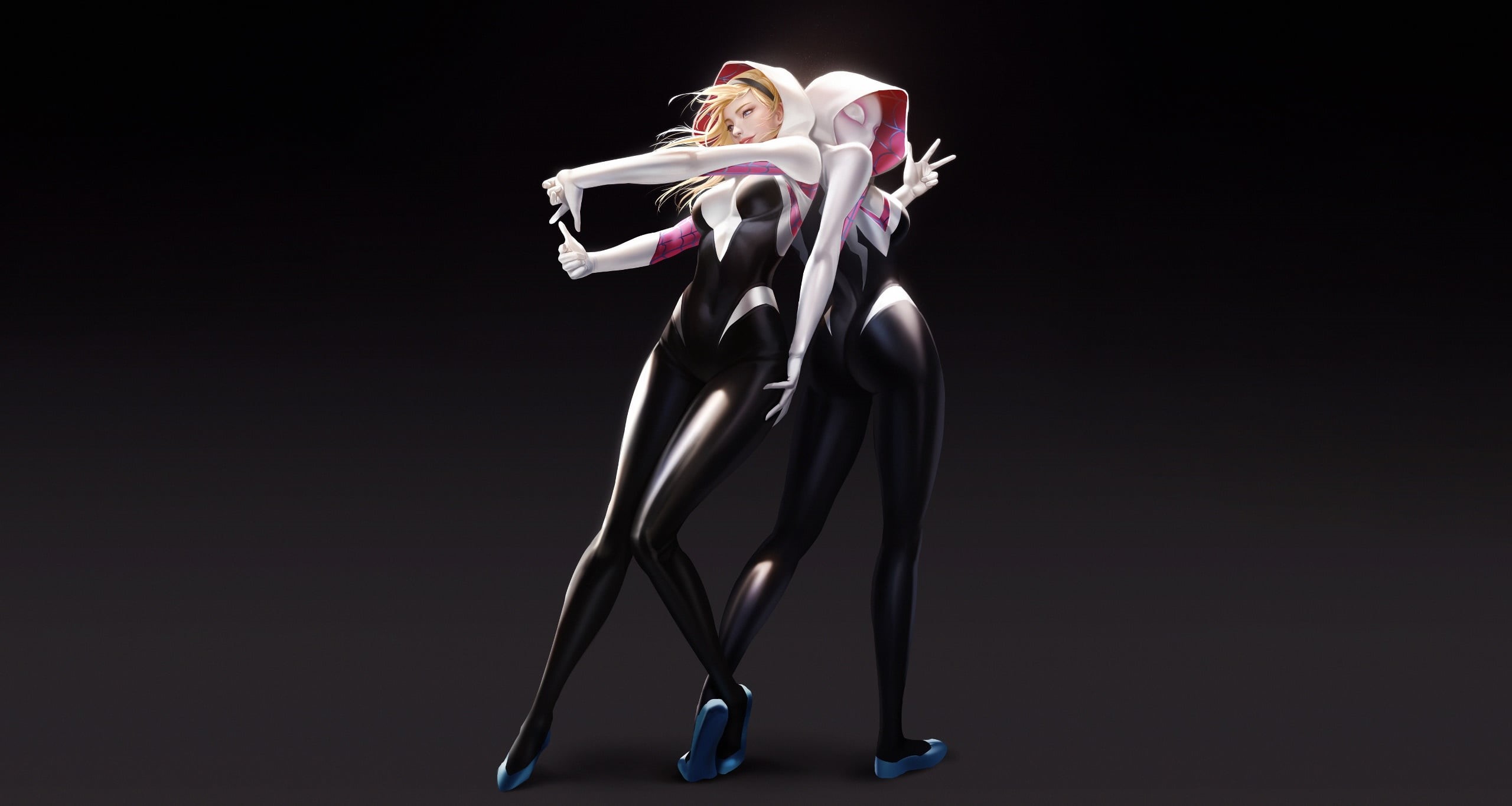 fantasy art, Spider Woman, 2K, Gwen Stacy, Spider-Woman, HD Wallpaper
