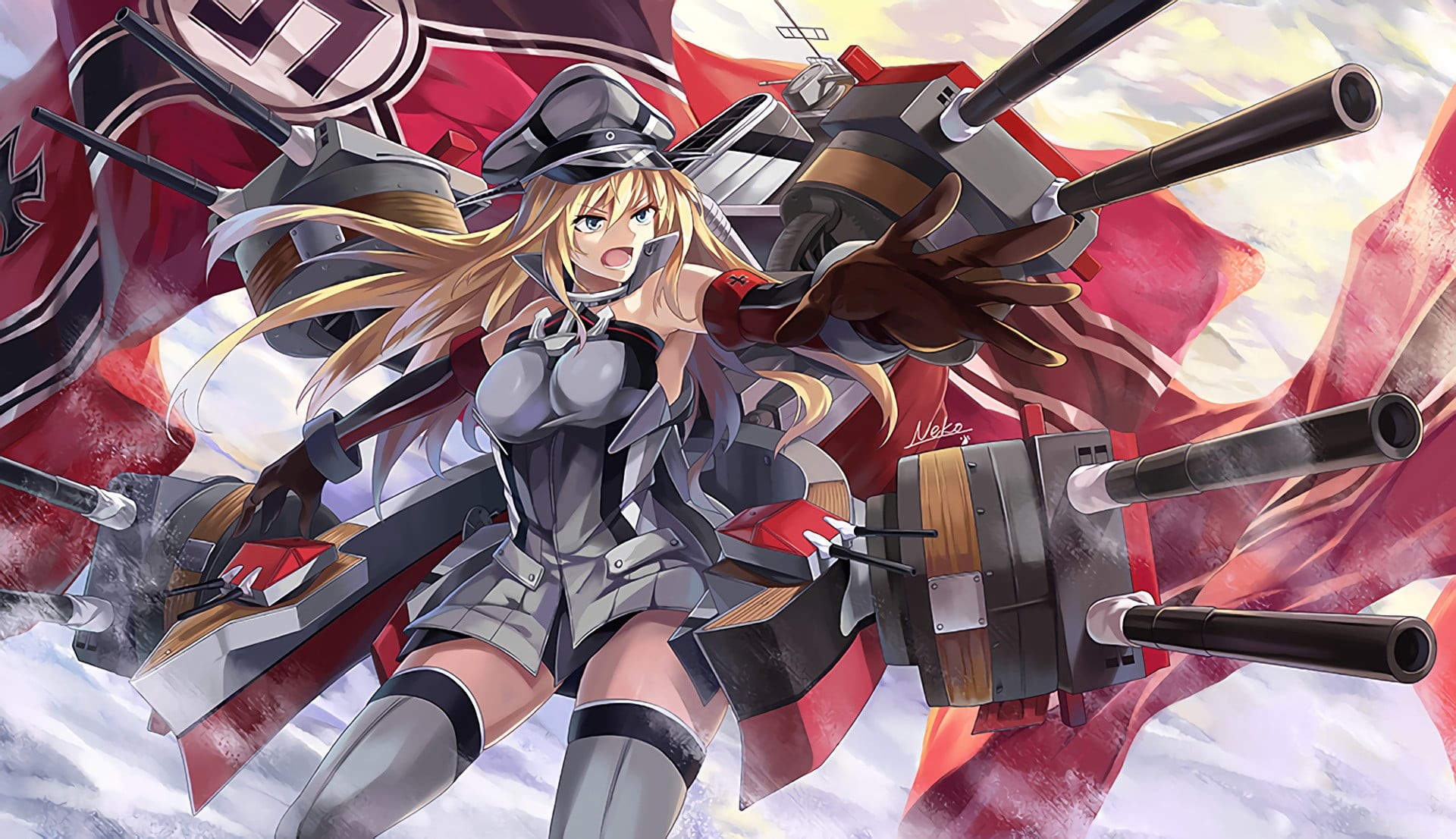 outdoors, anime, no people, fashion, choice, side by side, shoe, still life, collection, retail, leisure activity, abundance, Bismarck (KanColle), mode of transportation, HD Wallpaper