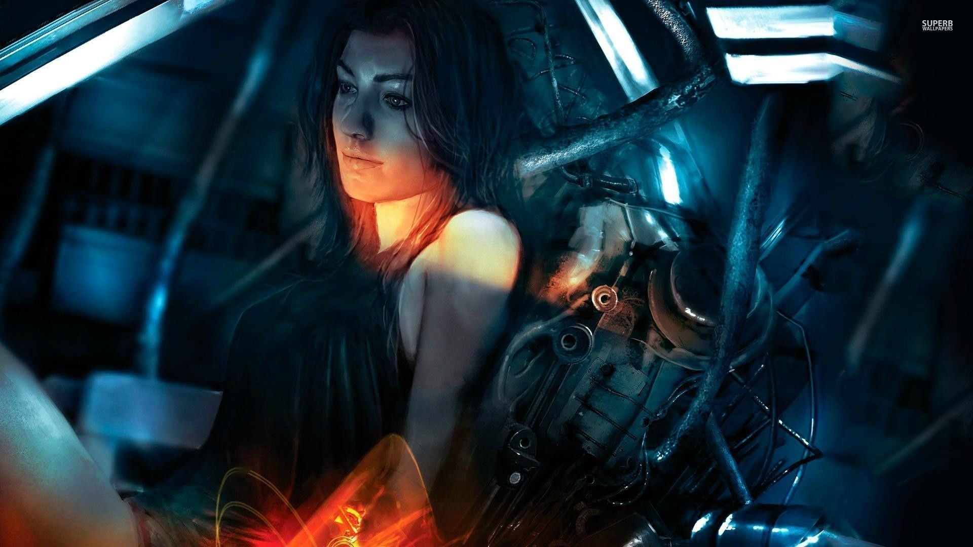 young adult, motor vehicle, industry, equipment, video games, sparks, technology, black, futuristic, metal industry, occupation, Mass Effect 2, welder, HD Wallpaper