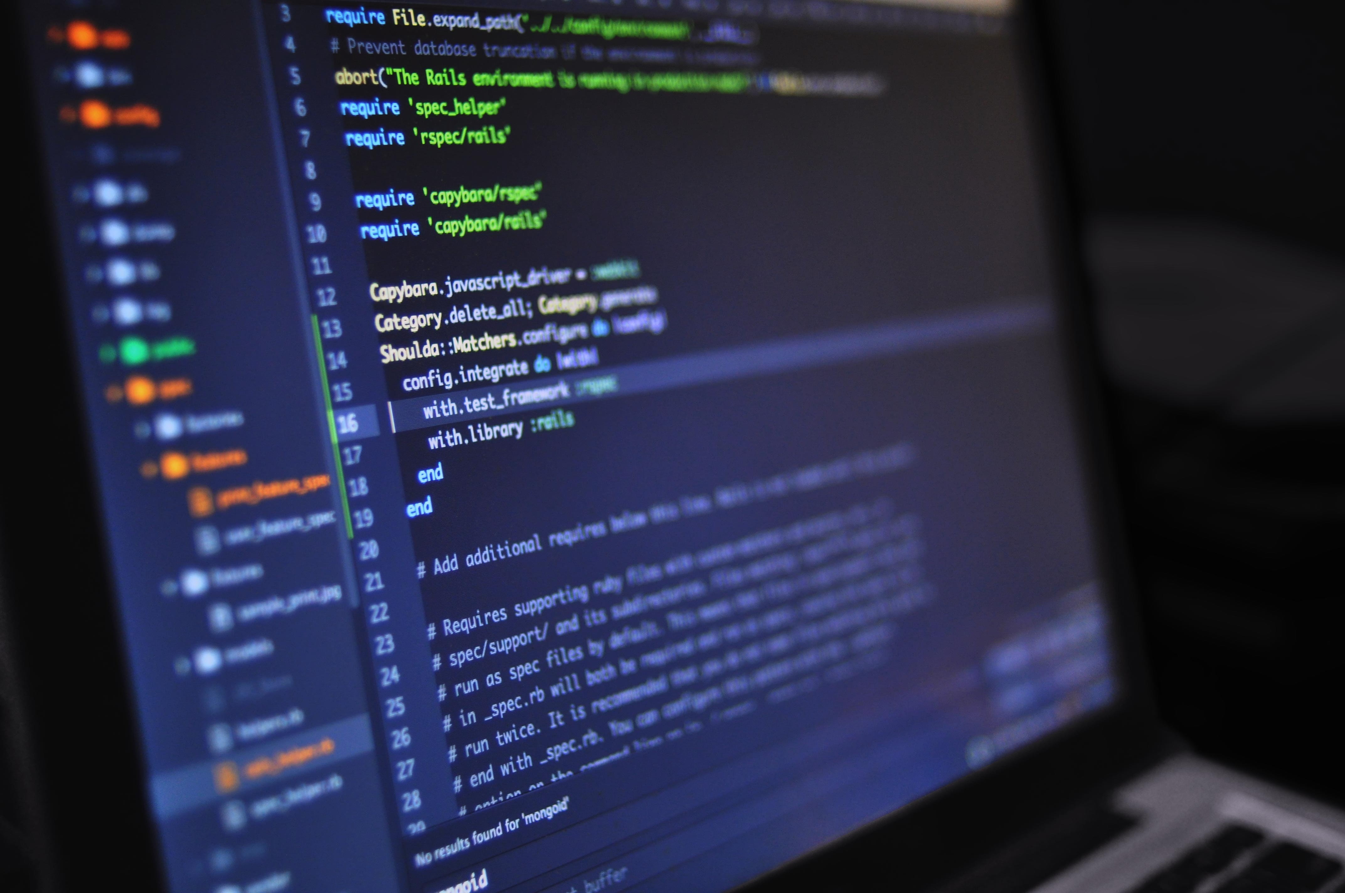 code, stock market data, technology, western script, travel, computer, monitor, close-up, program, electronics, screen, selective focus, numbers, programming, HD Wallpaper