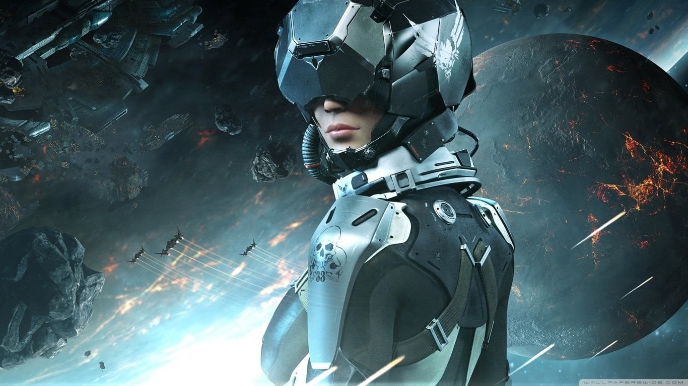 nature, video games, clothing, futuristic, cyborg, fashion, digital composite, beautiful woman, young adult, science fiction, adult, front view, 720P, HD Wallpaper
