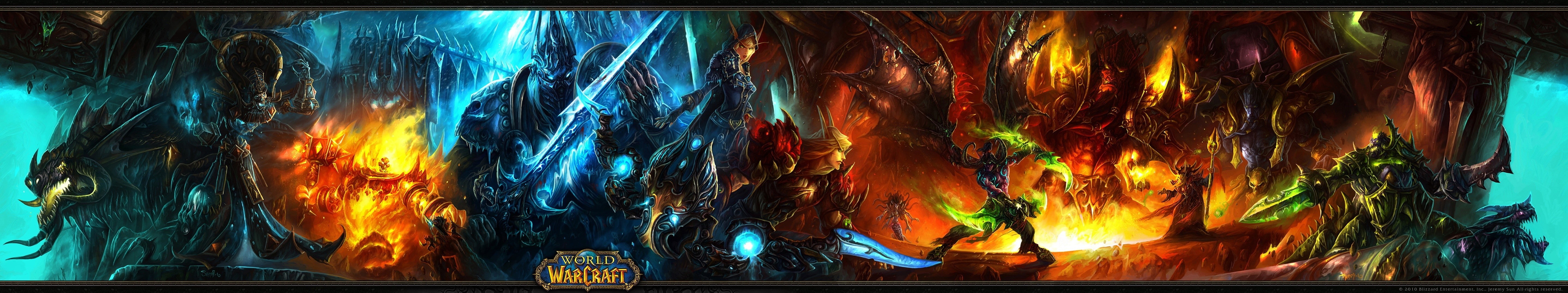 x, games, world, hd, video, art, warcraft, 5K, world of warcraft, multiscreen, HD Wallpaper