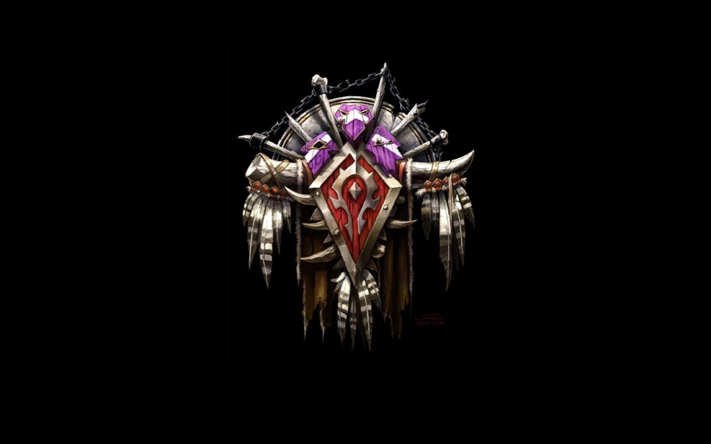 world, warcraft, 720P, video games, wow, hd, black, HD Wallpaper