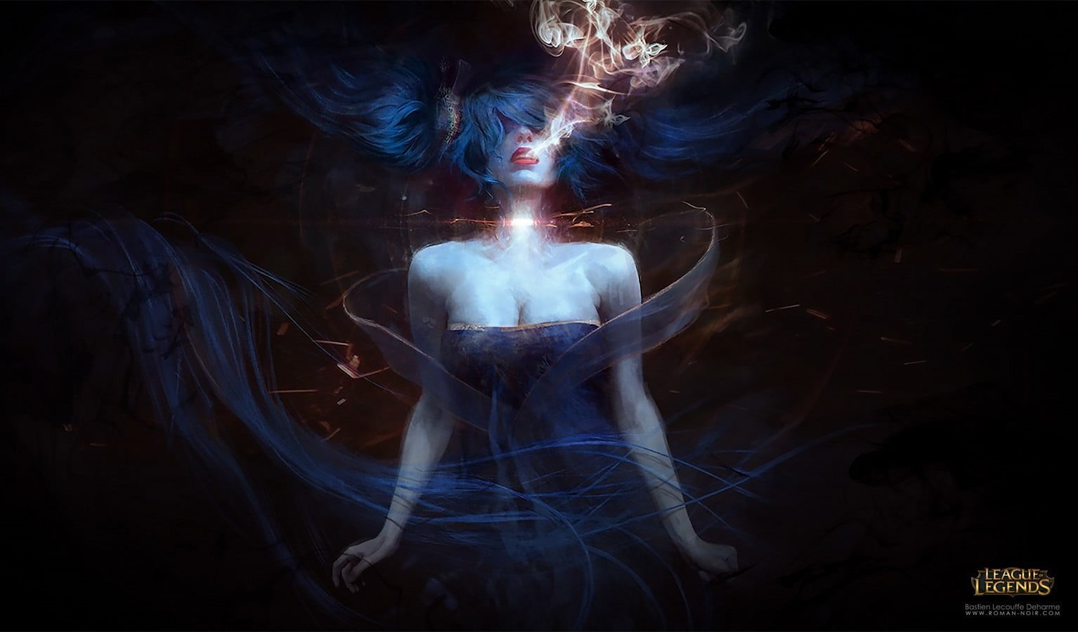 league, pattern, League of Legends, Sona (League of Legends), studio shot, fire - natural phenomenon, flame, motion, burning, illuminated, heat - temperature, HD Wallpaper