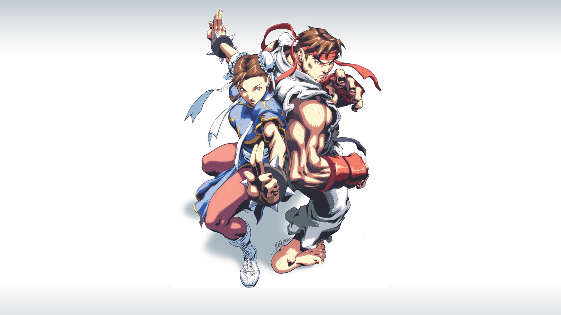 fighter, hd, ryu, 1080P, video games, street, li, chun, HD Wallpaper