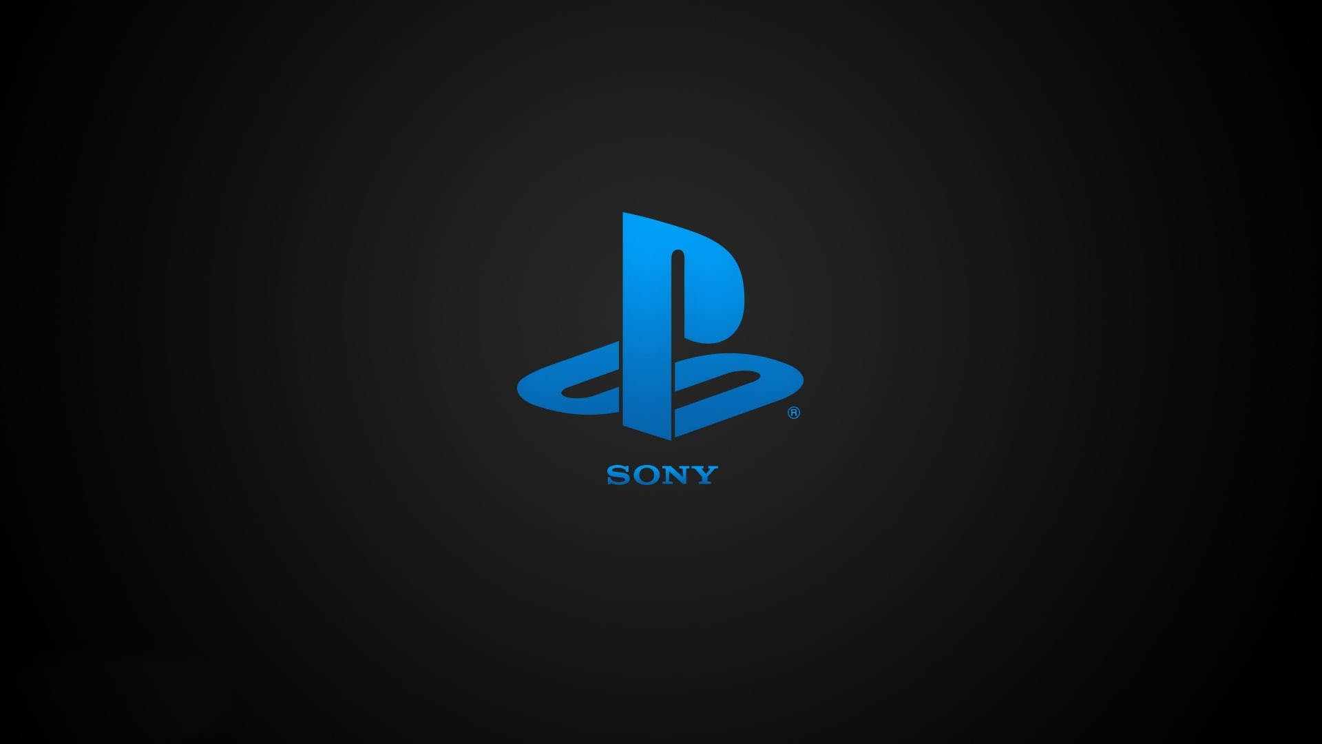 Logo, 1080P, Sony, Blue, Playstation, HD Wallpaper