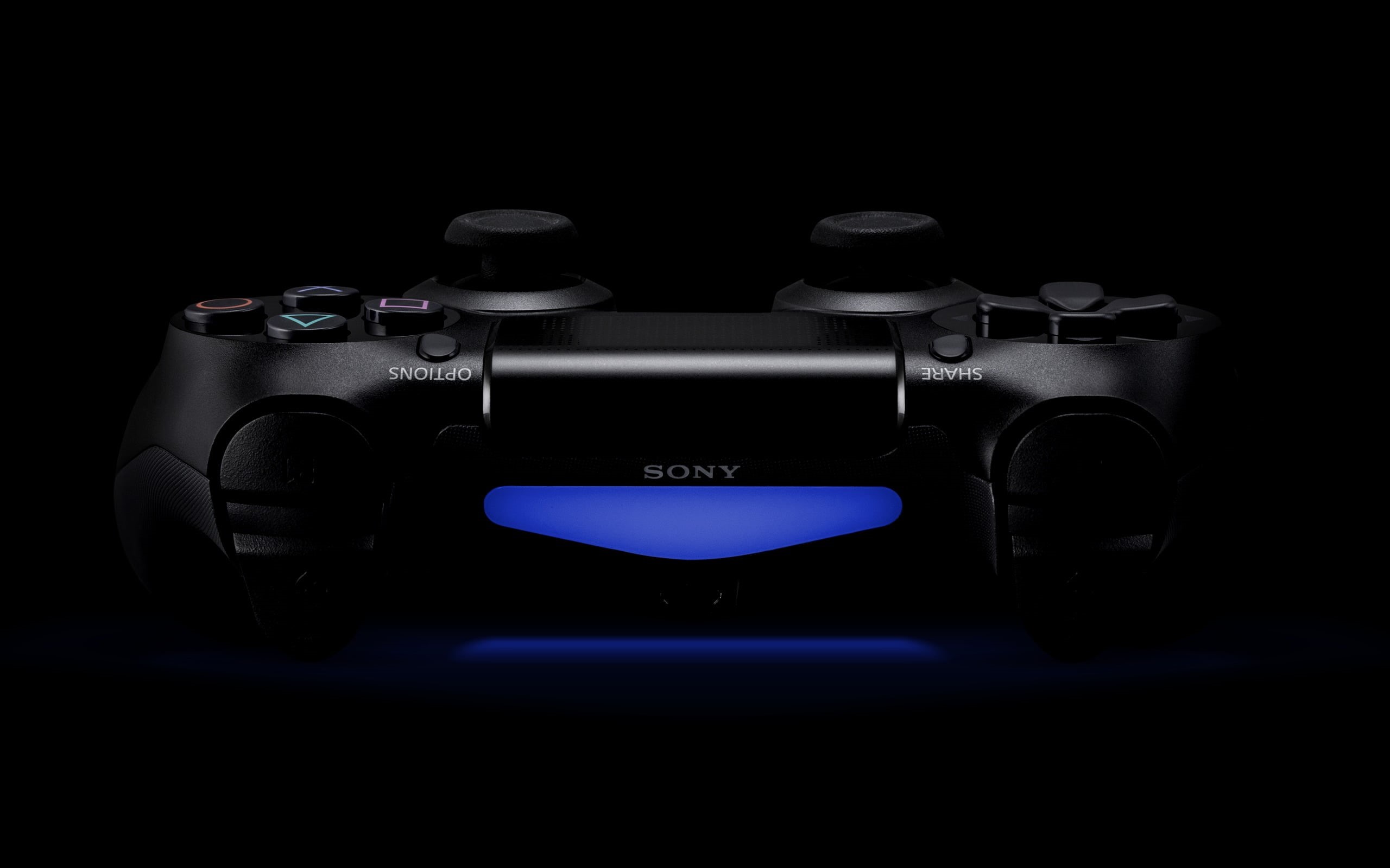 still life, cut out, PlayStation, 2K, wireless, camera - photographic equipment, modern, controller, black background, game, technology, close-up, equipment, HD Wallpaper