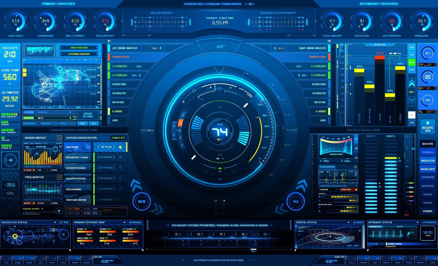 Hi-Tech, 720P, computer, technology, HD Wallpaper