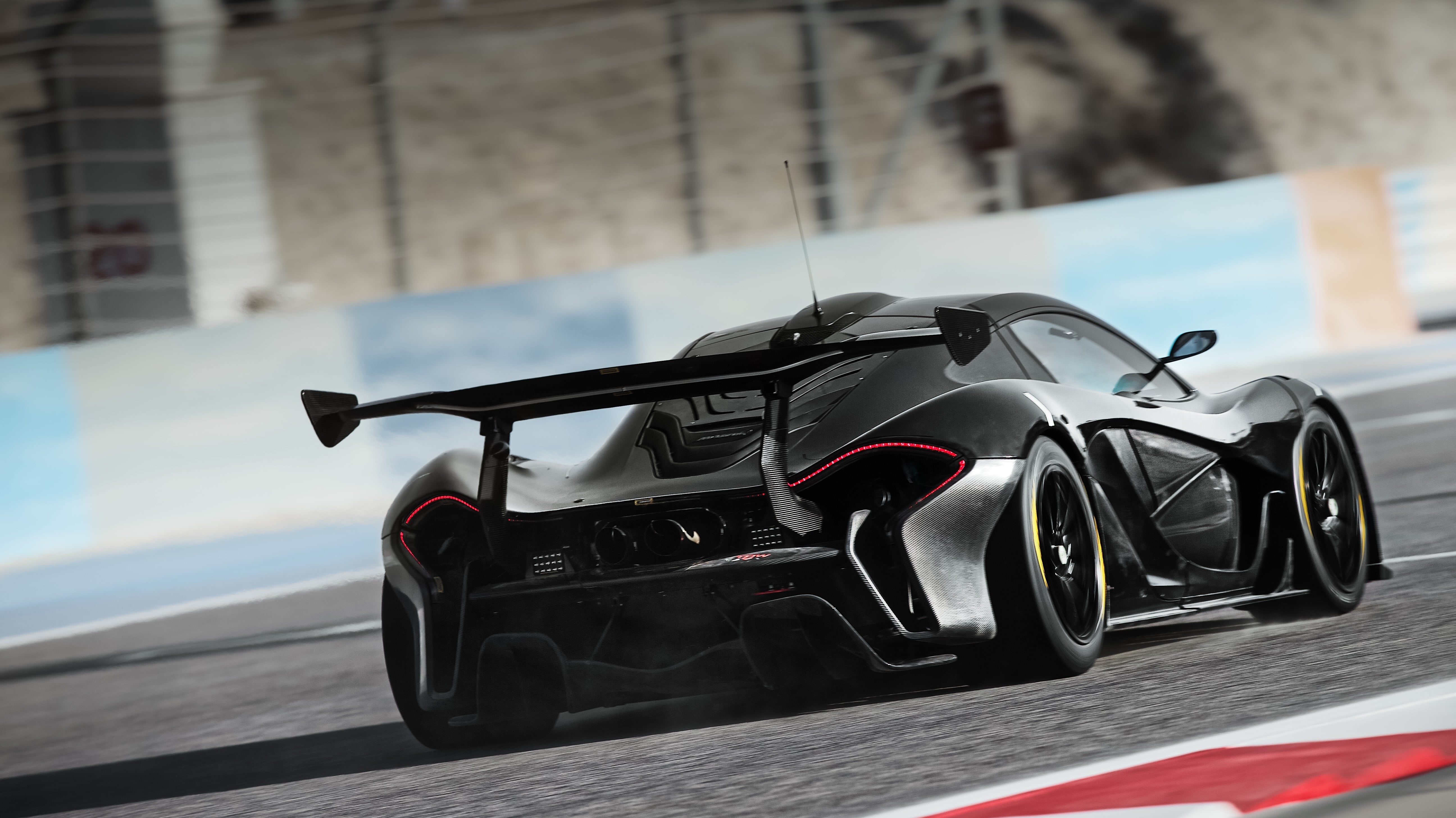 architecture, transportation, McLaren P1, glass - material, protection, motor vehicle, 5K, sports, built structure, mode of transportation, black, reflection, HD Wallpaper