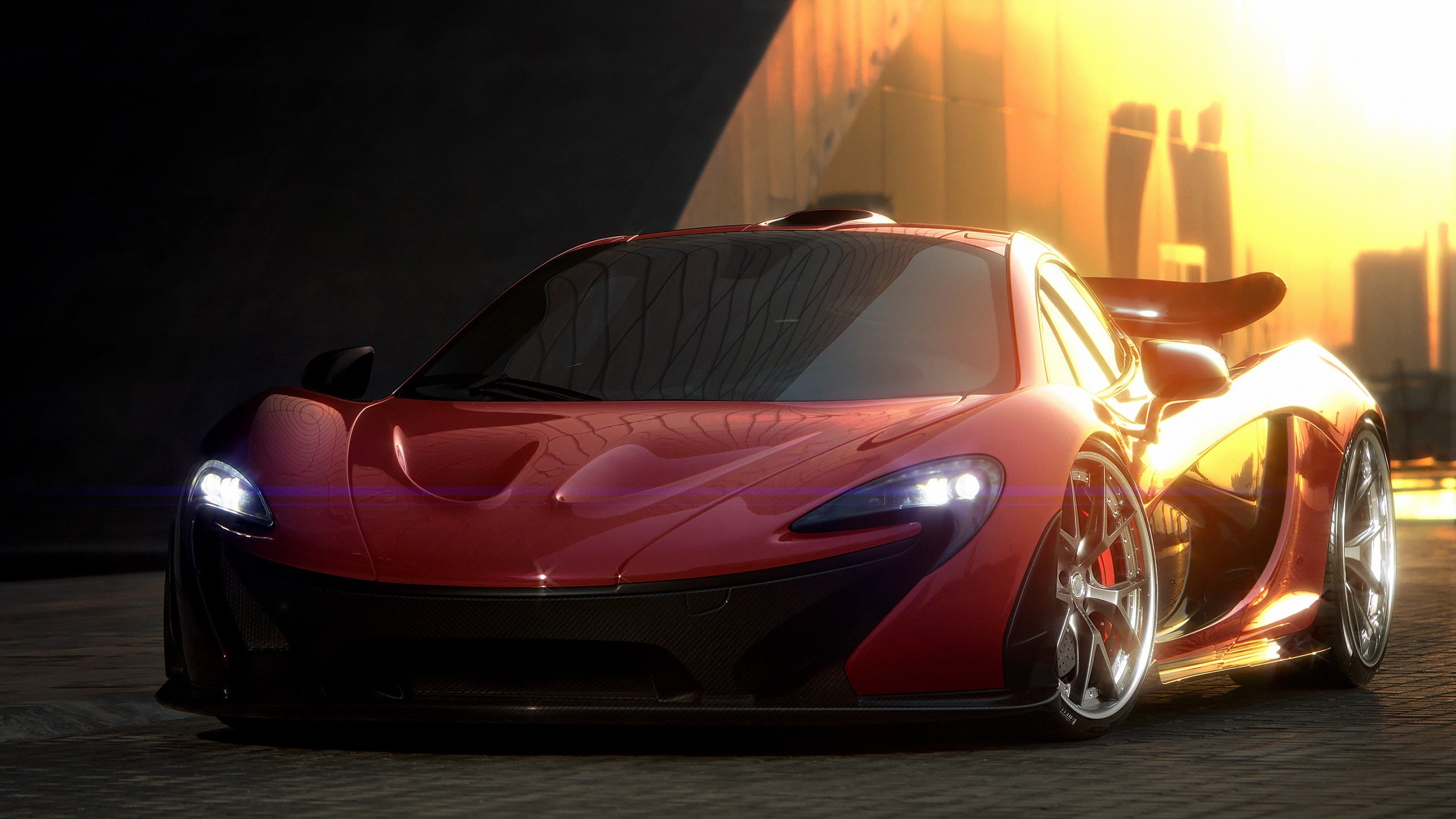 2K, car, McLaren P1, HD Wallpaper