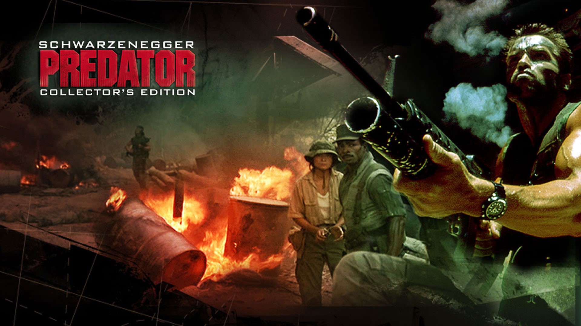 1080P, predator, schwarzenegger, arnold, HD Wallpaper