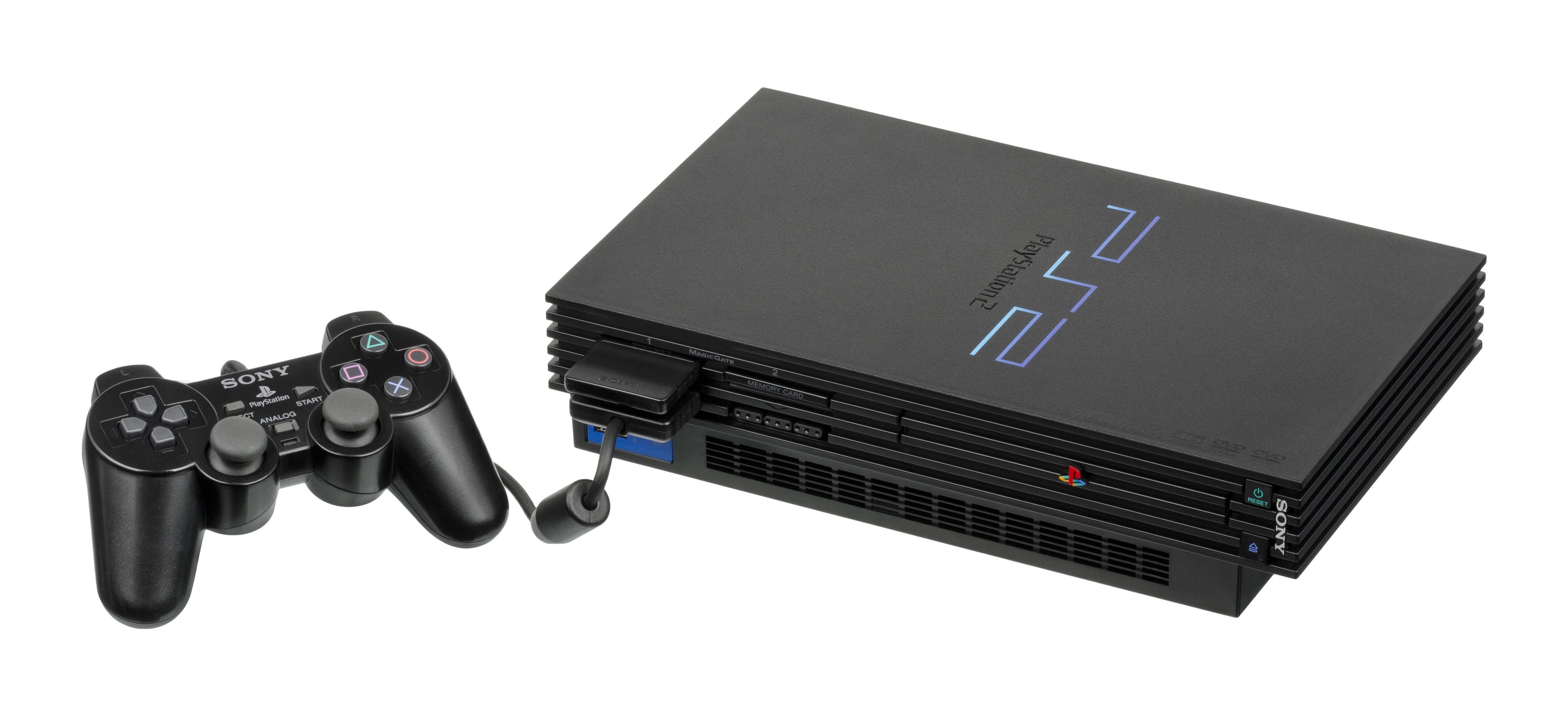 data, entertainment, electronics, black color, studio shot, ps, wcontroller, white background, fun, connection, no people, controller, video game console, HD Wallpaper
