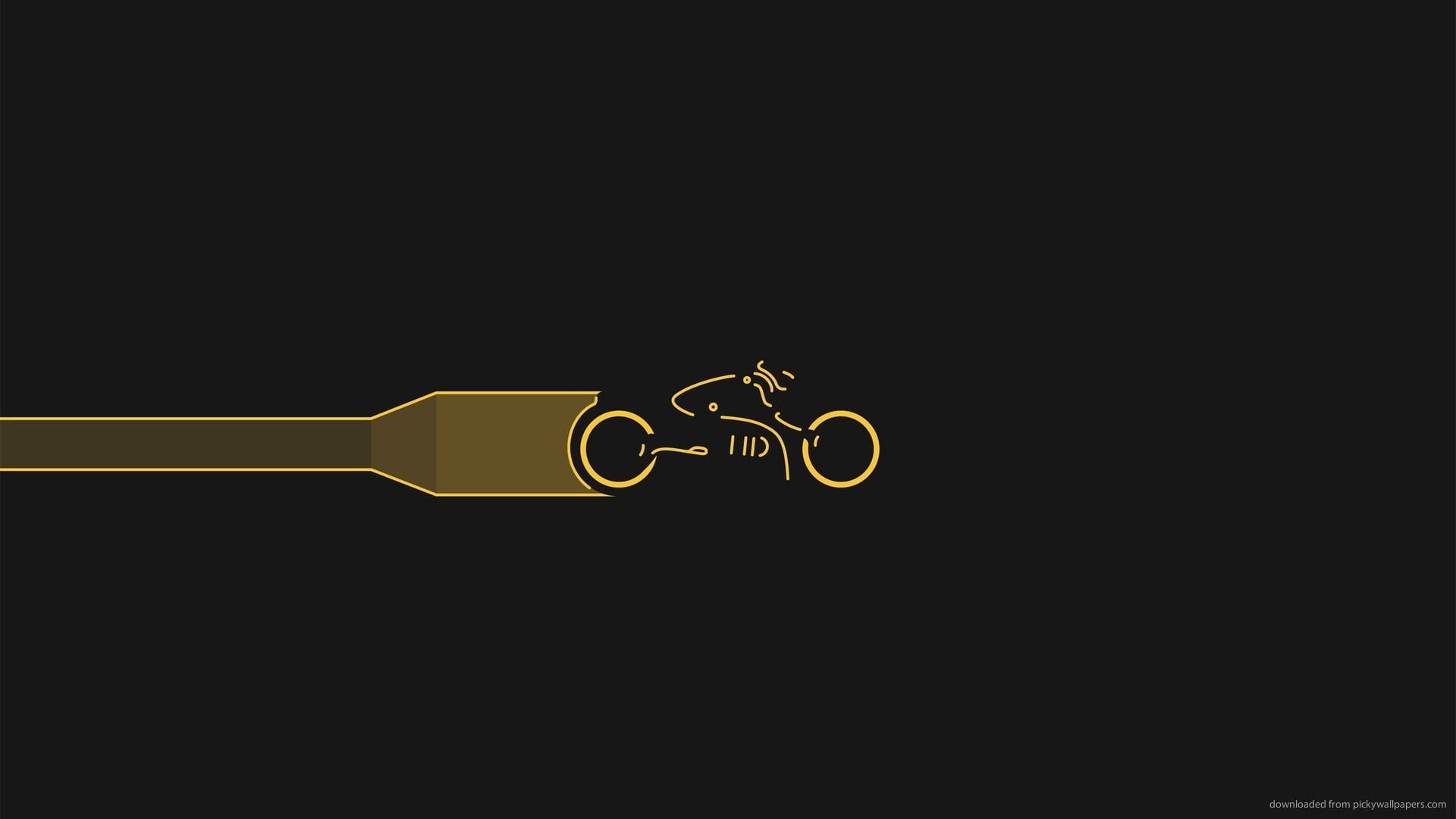 cut out, studio shot, tron, minimalism, glowing, communication, black background, clip, number, creativity, copy space, low angle view, movies, night, single object, HD Wallpaper