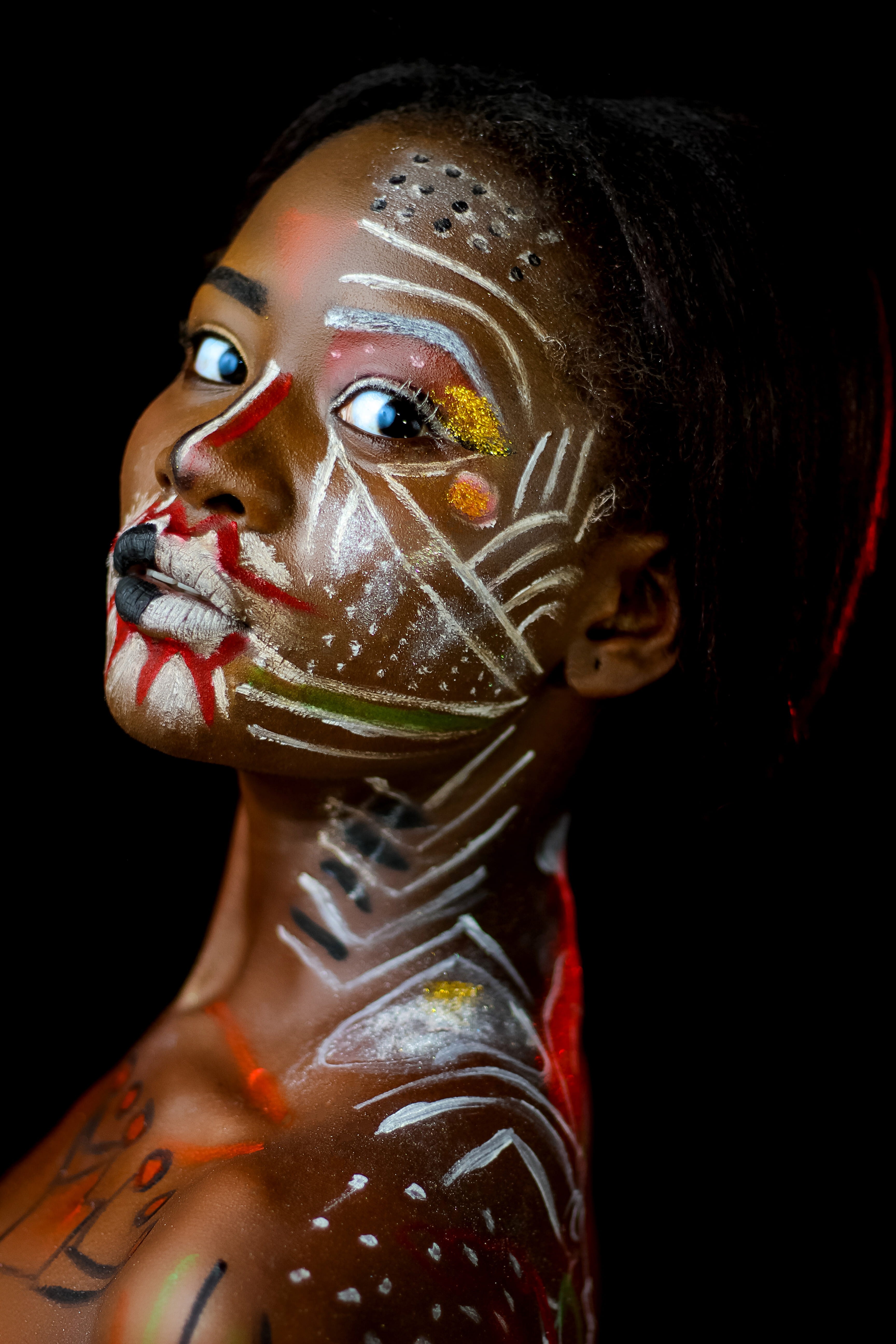 woman, model, sculpture, human representation, facial expression, stylish, girl, creativity, art, traditional, portrait, beautiful, 5K, pretty, style, Phone HD Wallpaper