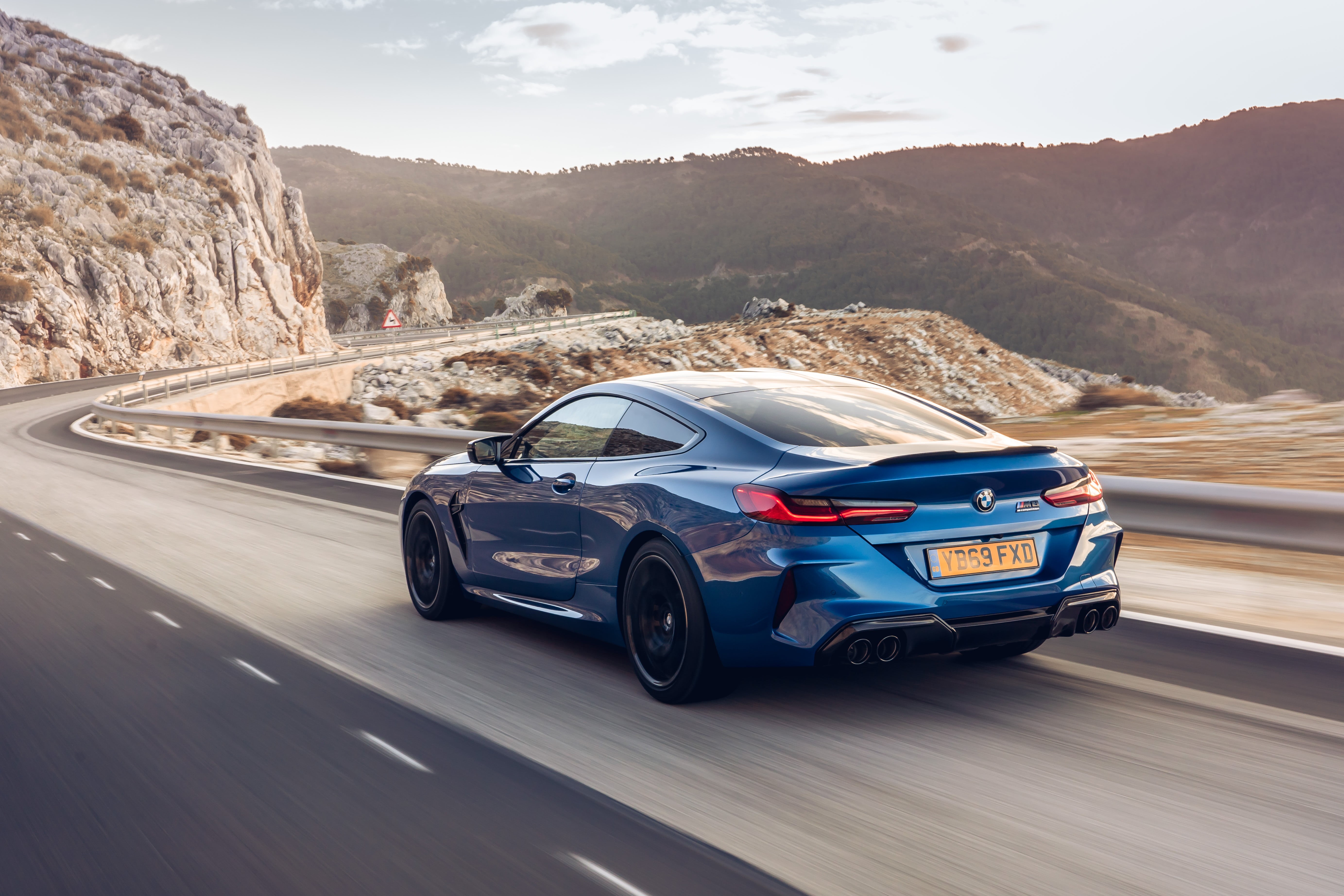 BMW M8, Blue Car, Grand Tourer, Car, BMW, 5K, Vehicle, HD Wallpaper