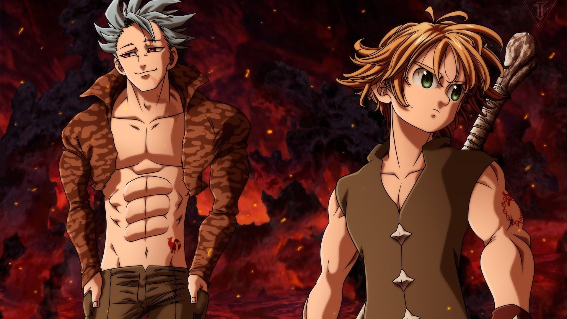 Anime, Meliodas (The Seven Deadly Sins), 1080P, Ban (The Seven Deadly Sins), The Seven Deadly Sins, HD Wallpaper