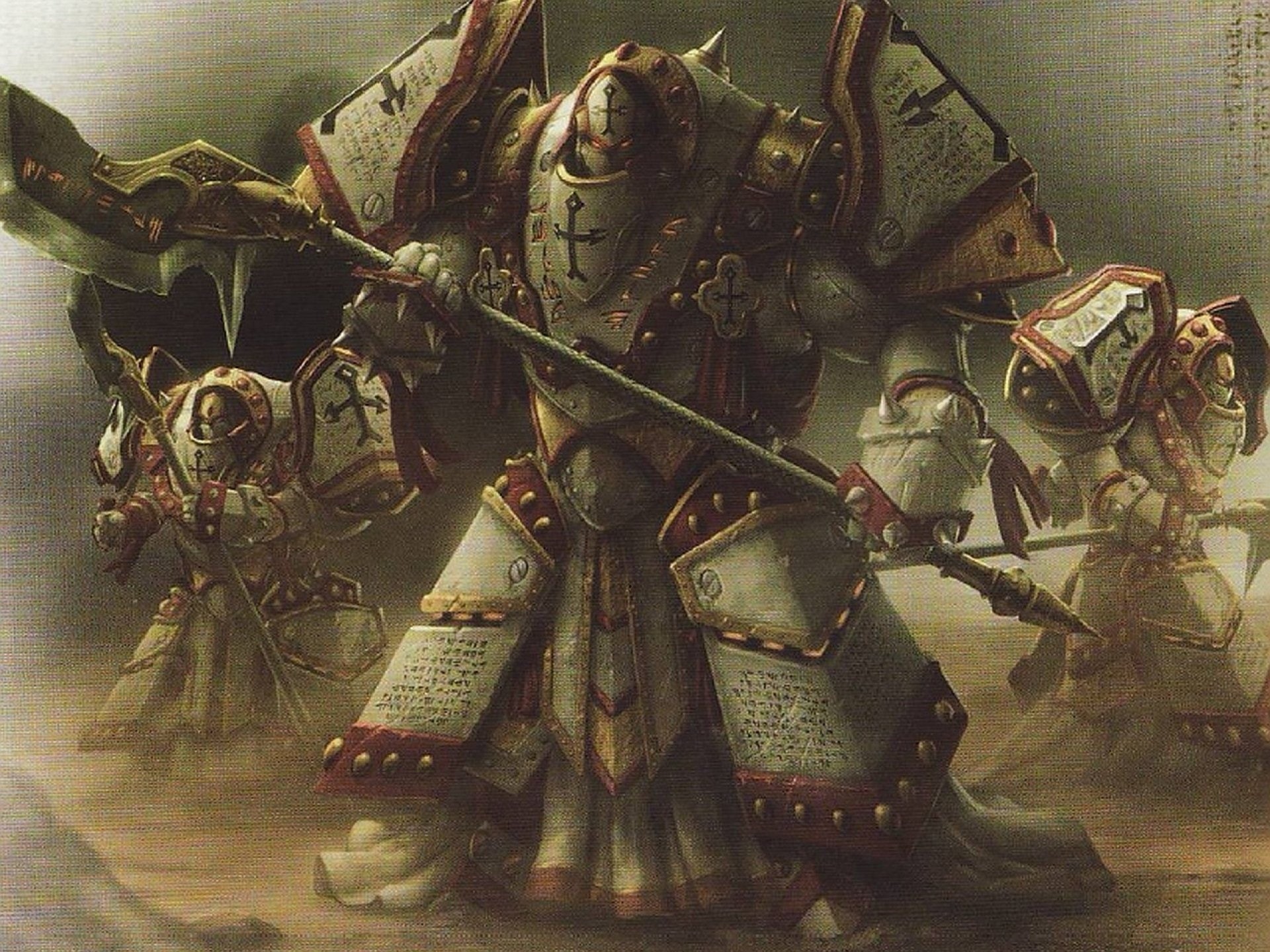 warrior, fi, Futuristic, the past, Fighting, sci, gun, history, close-up, no people, day, military, metal, government, museum, Warhammer, shooter, architecture, HD Wallpaper