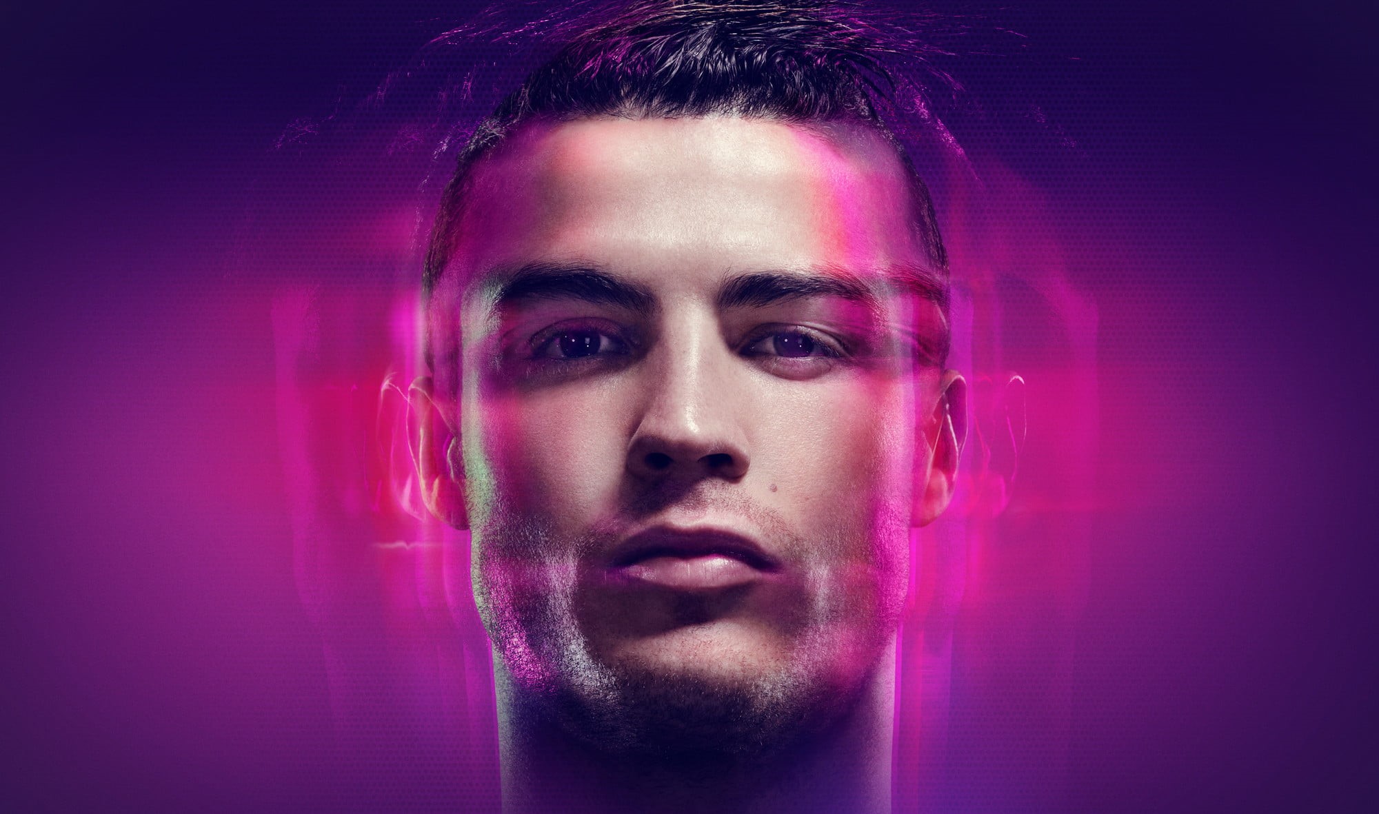 face Paint, males, man, women, headshot, face, s, fine Art Portrait, head And Shoulders, facial Expression, indoors, cr7, portrait, human Eye, looking At Camera, HD Wallpaper