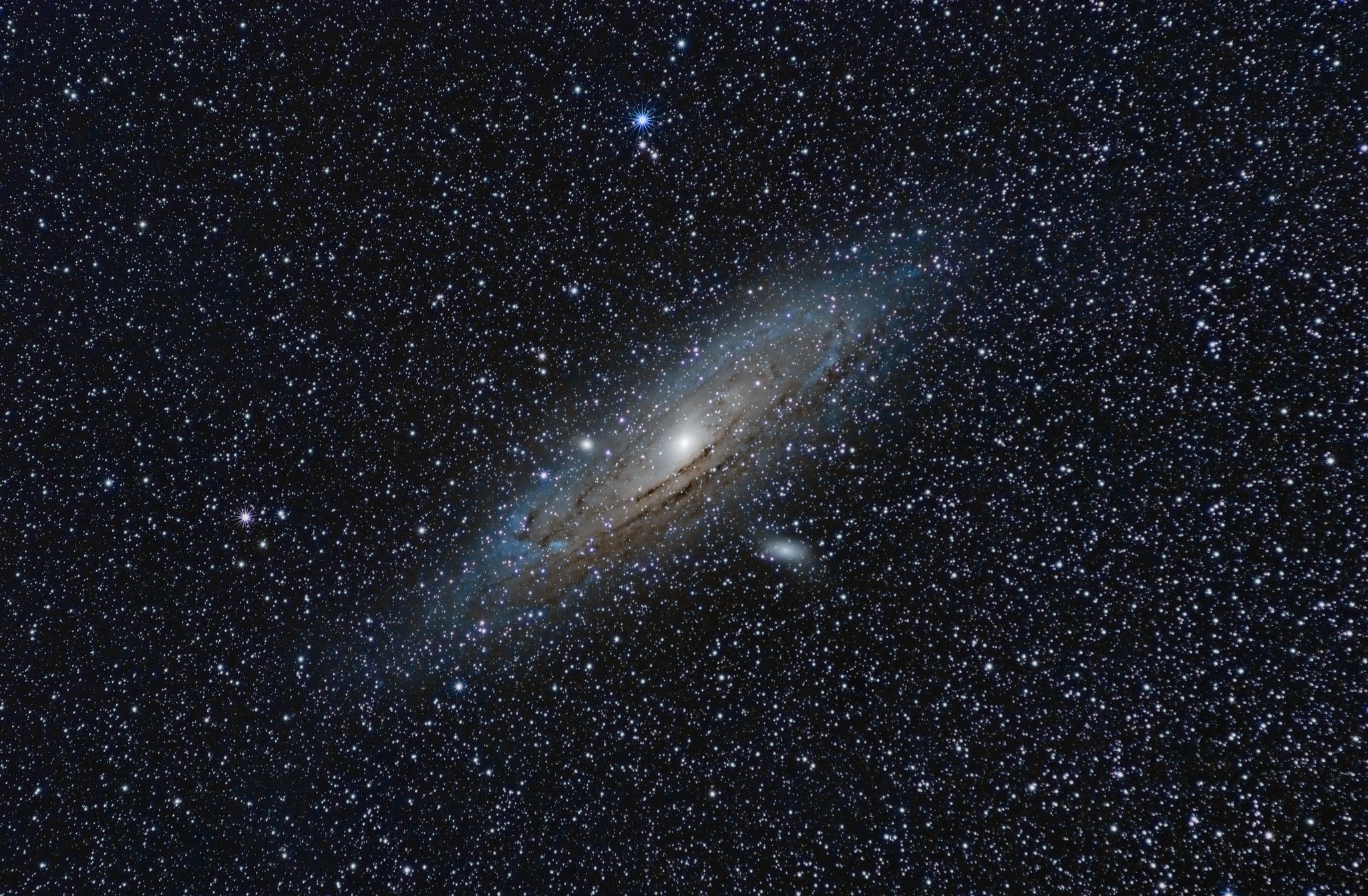 luminosity, astronomy, awe, no people, spiral, sky, The Andromeda Galaxy, space exploration, nature, beauty, mystery, night, space and astronomy, Andromeda Galaxy, HD Wallpaper