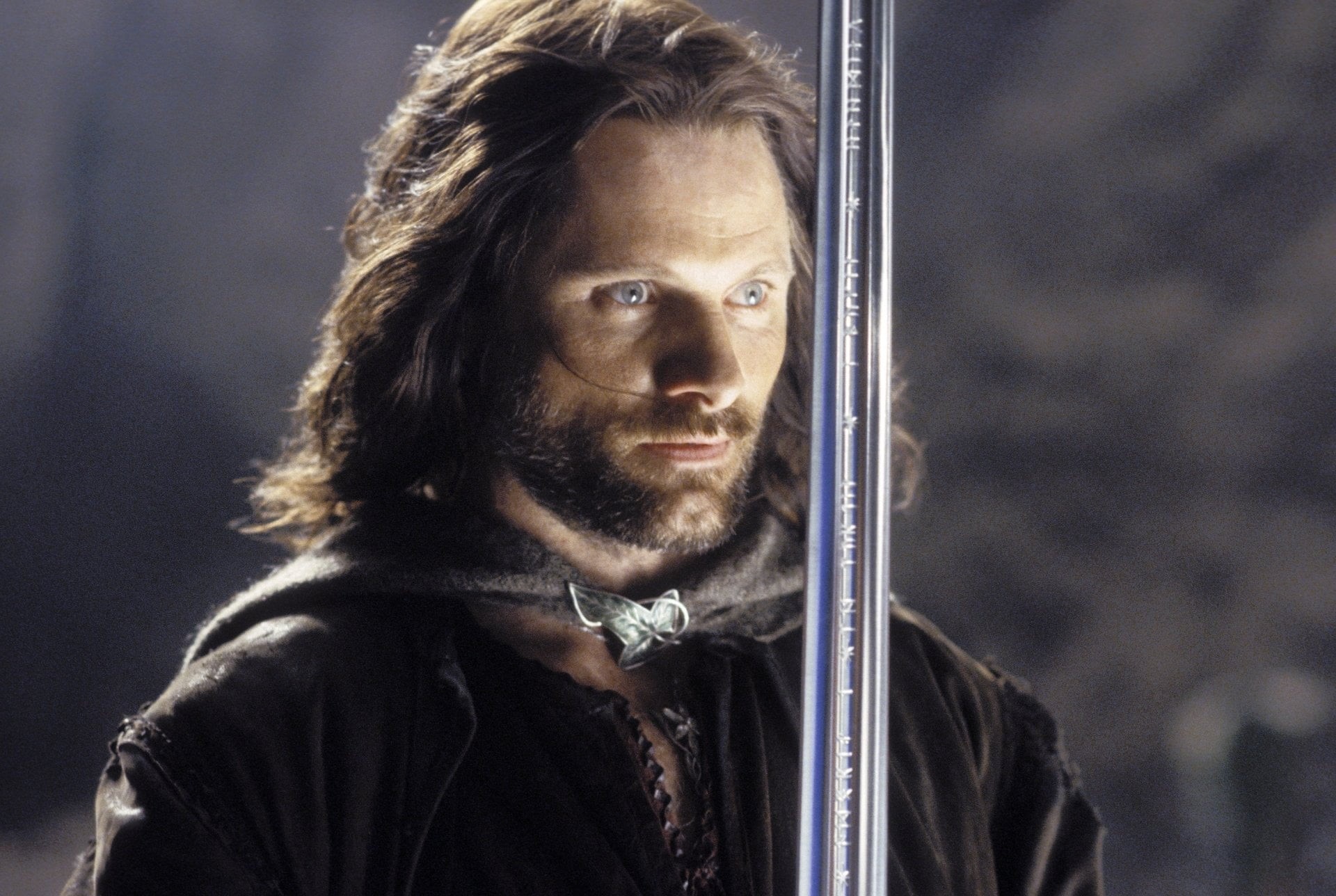 beard, men, mid adult, mid adult men, facial hair, aragorn, looking at camera, portrait, holding, rings, looking, The Lord of the Rings: The Return of the King, HD Wallpaper