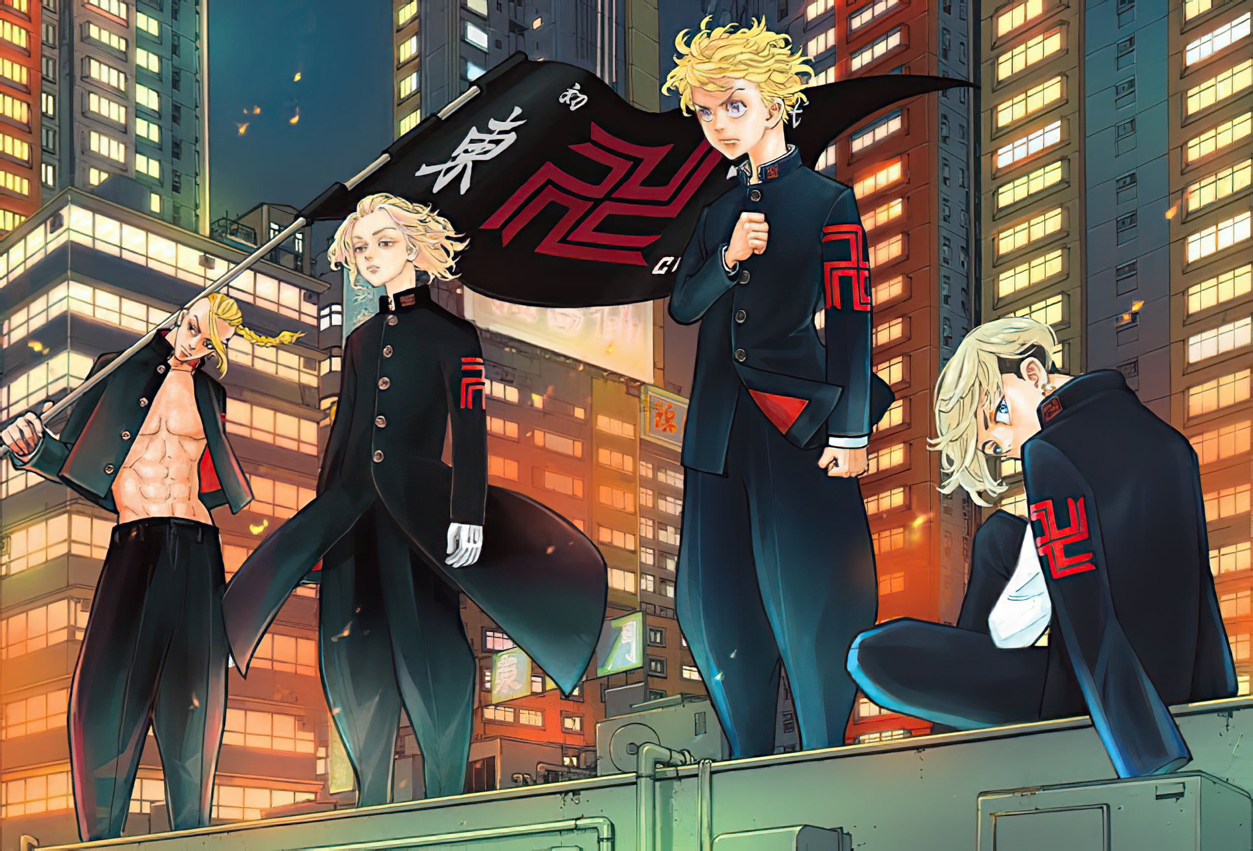 Tokyo Revengers, 1080P, manga, HD Wallpaper