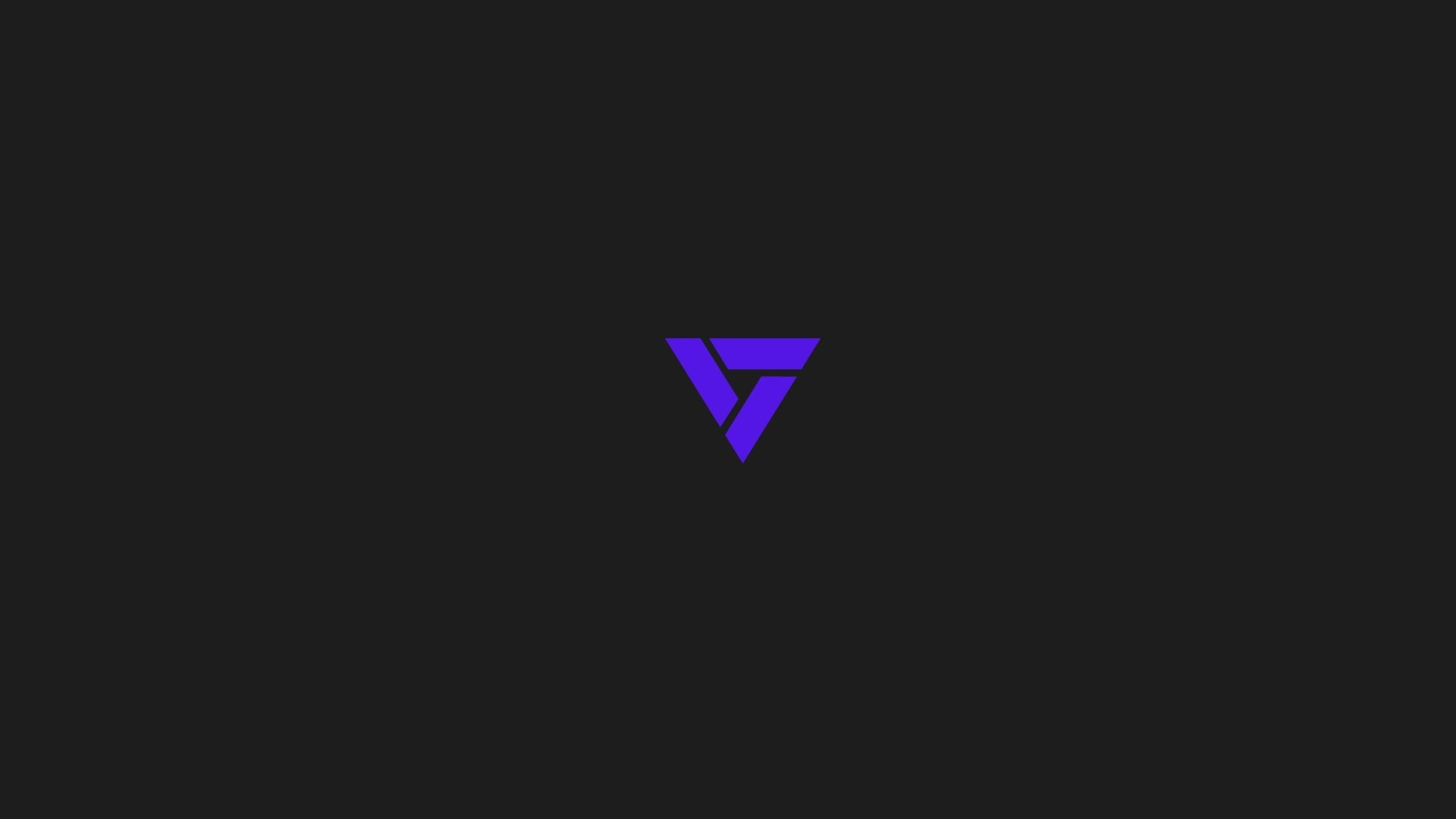 black, dark, illuminated, directional sign, blue, close-up, minimalism, logo, 1080P, arrow symbol, letter, no people, entrance, black color, purple, symbol, HD Wallpaper