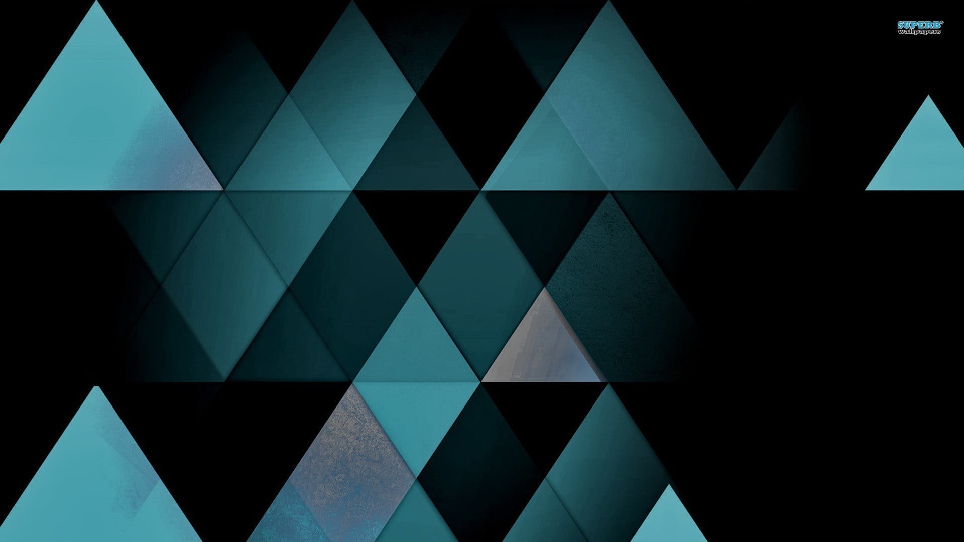triangle shape, close-up, technology, studio shot, black background, abstract, architecture, turquoise colored, light - natural phenomenon, nightlife, arts culture and entertainment, HD Wallpaper