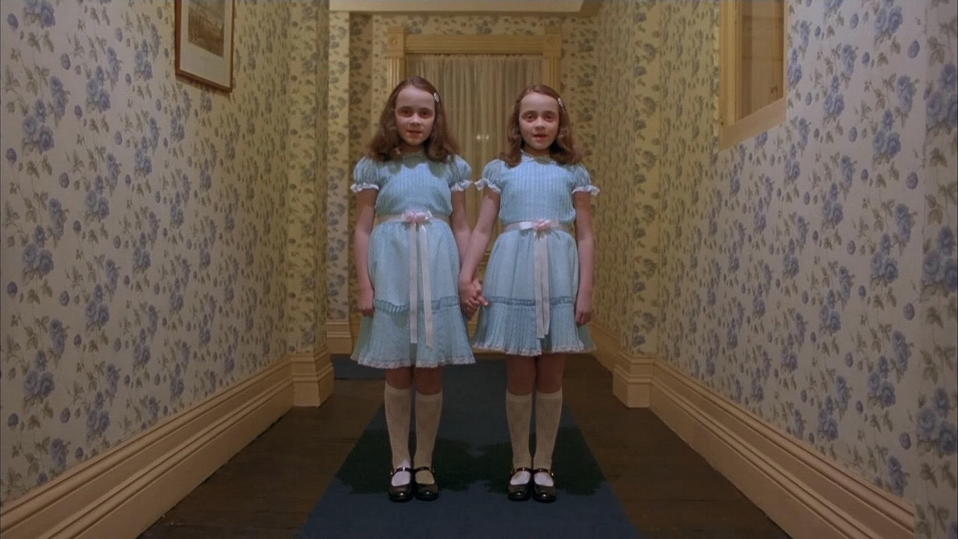 The Shining, movies, twins, horror, 1080P, children, Stanley Kubrick, 1980 (Year), HD Wallpaper