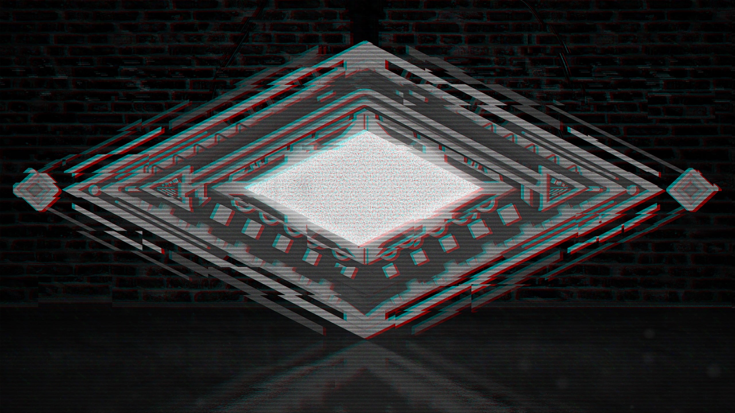 2K, backgrounds, hexagon, bricks, no people, emotion, textured, monochrome, geometric shape, geometric figures, abstract, noise, symmetry, creativity, HD Wallpaper