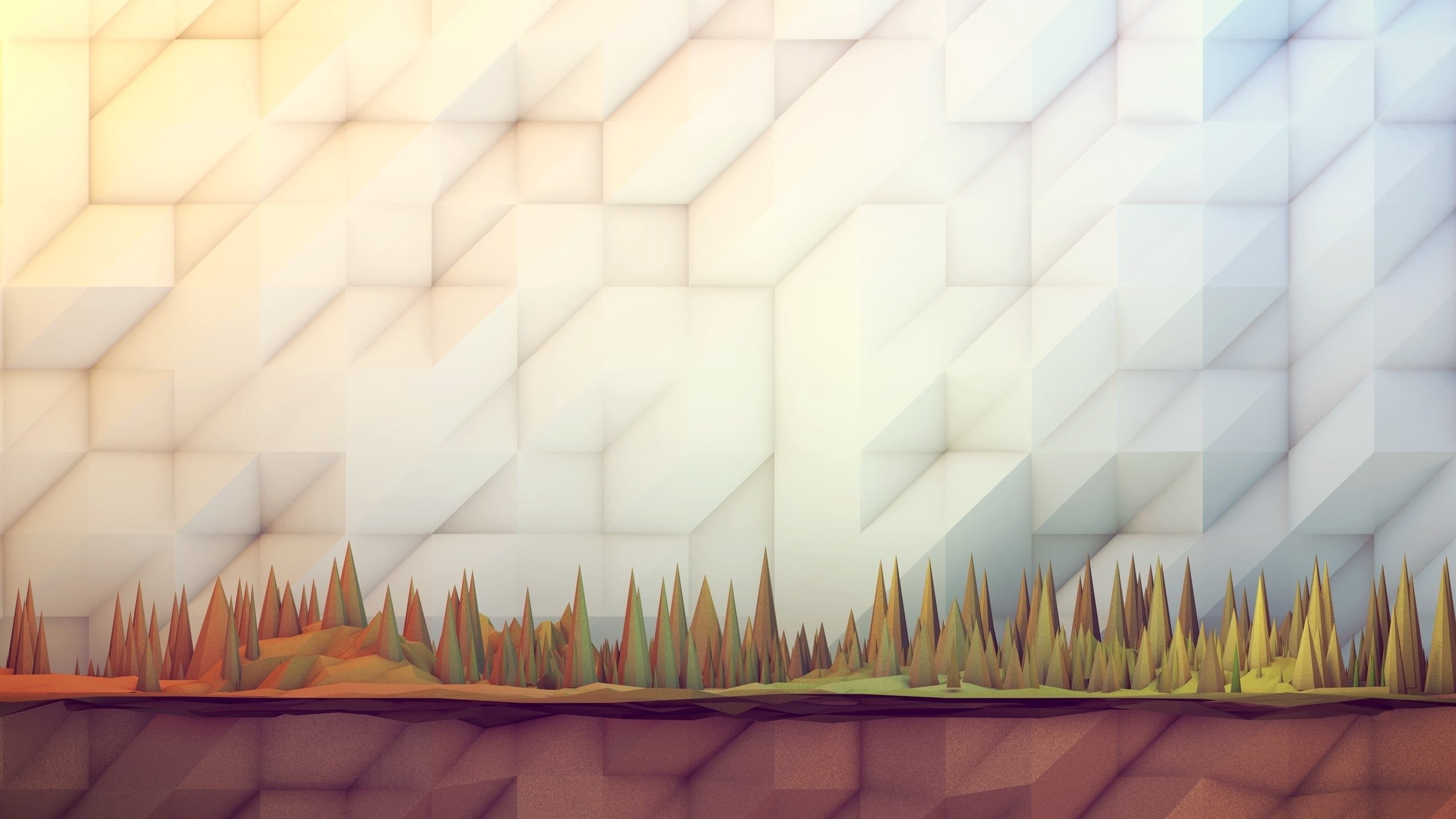 modern, illustration, multi Colored, lines, decoration, vector, pattern, geometric, tree, light, building, green Color, plant, design, plant part, building exterior, HD Wallpaper