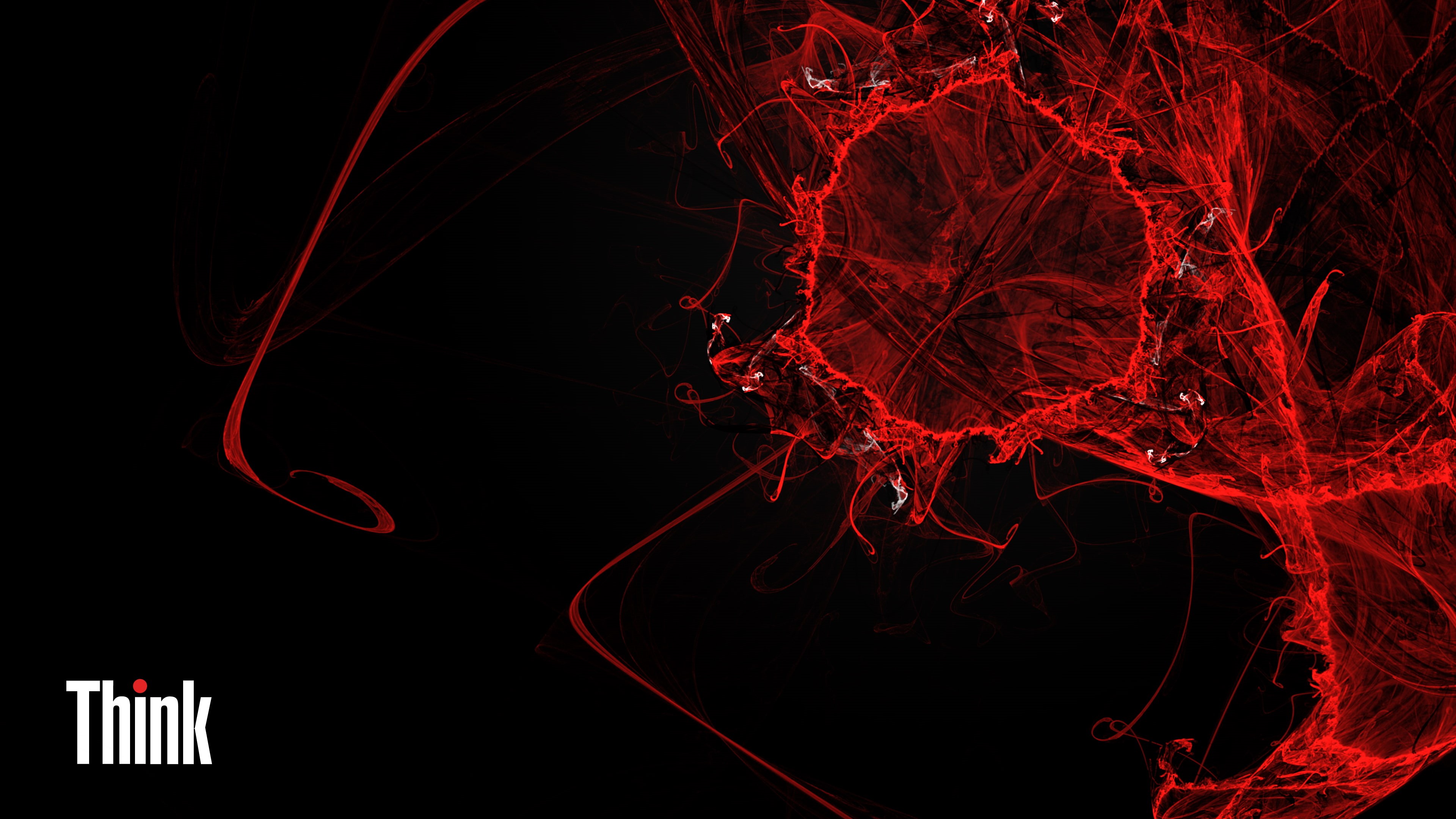 unofficial, 3D fractal, 4K, Apophysis, ThinkPad, HD Wallpaper