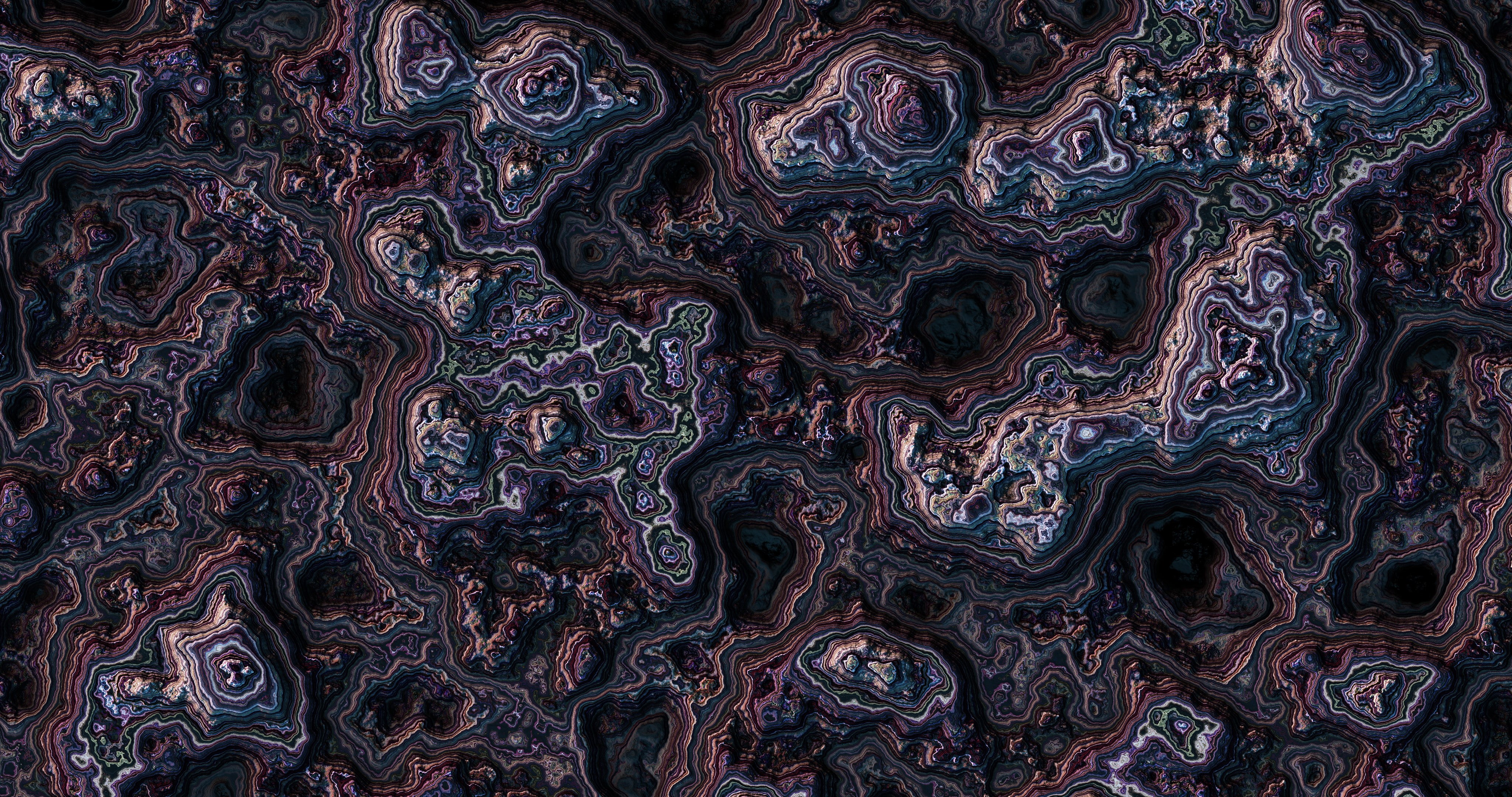 3D fractal, abstract, artwork, digital art, 4K, HD Wallpaper
